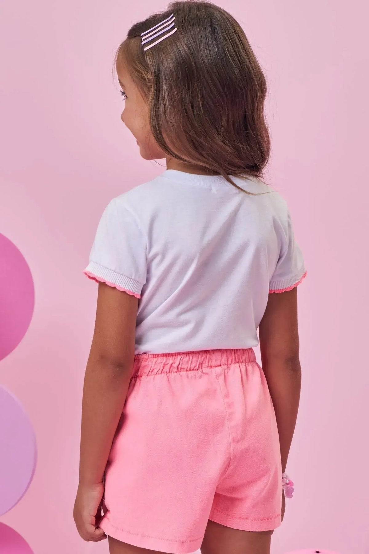 Blusa em Meia Malha 98442 Kukiê Infantil Menina
