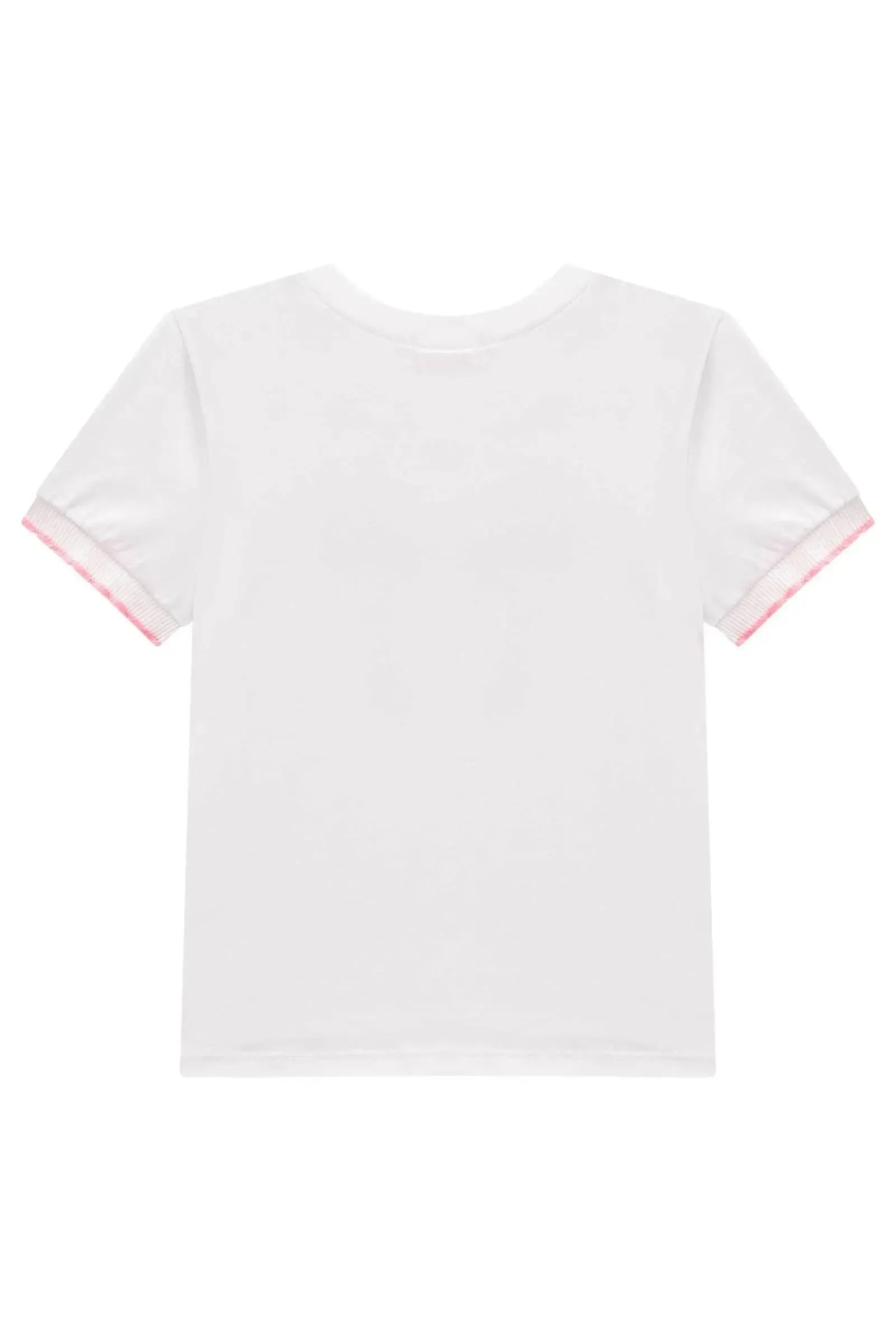 Blusa em Meia Malha 98442 Kukiê Infantil Menina
