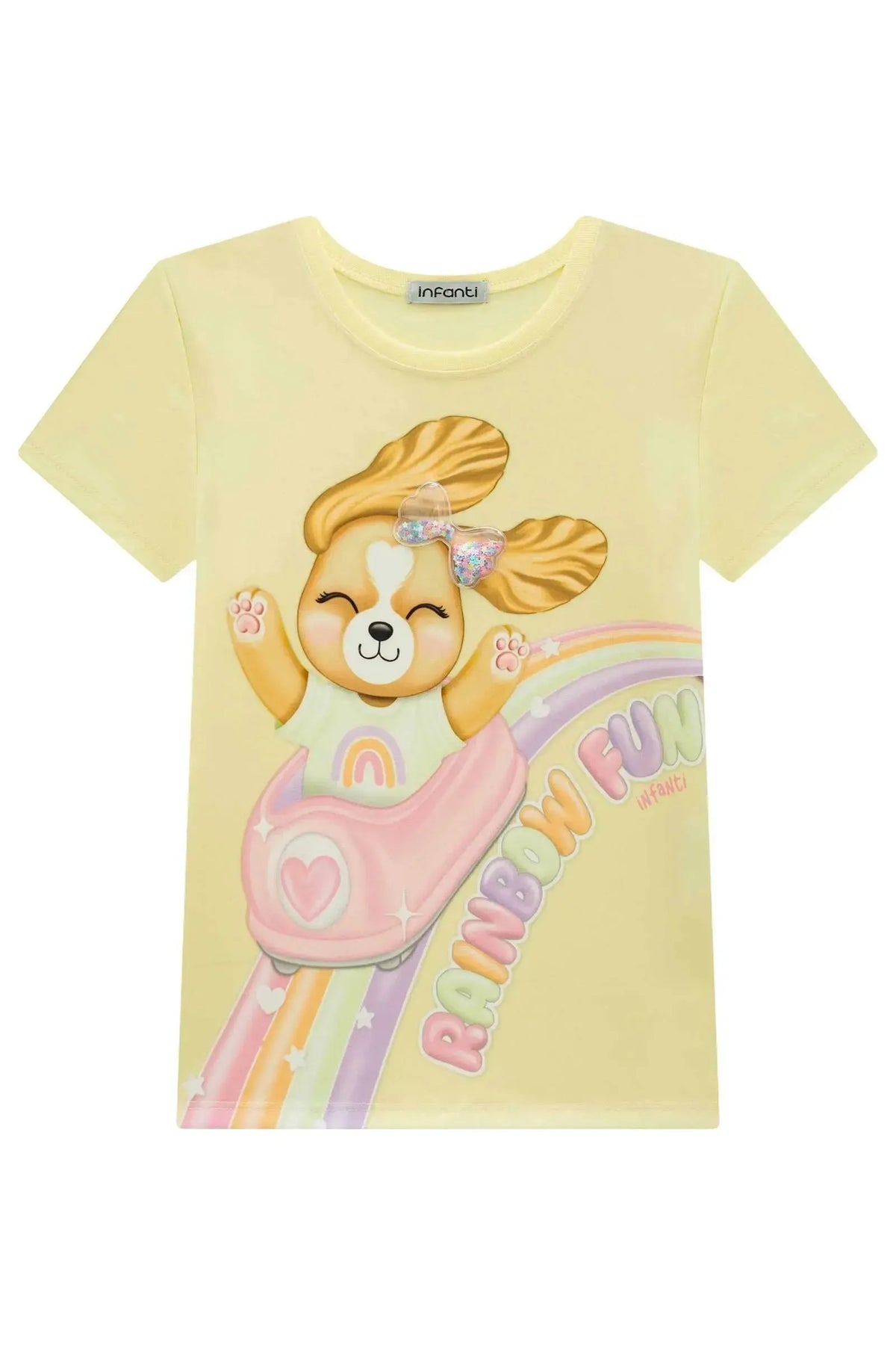 Blusa em Meia Malha 98532 Infanti Infantil Menina