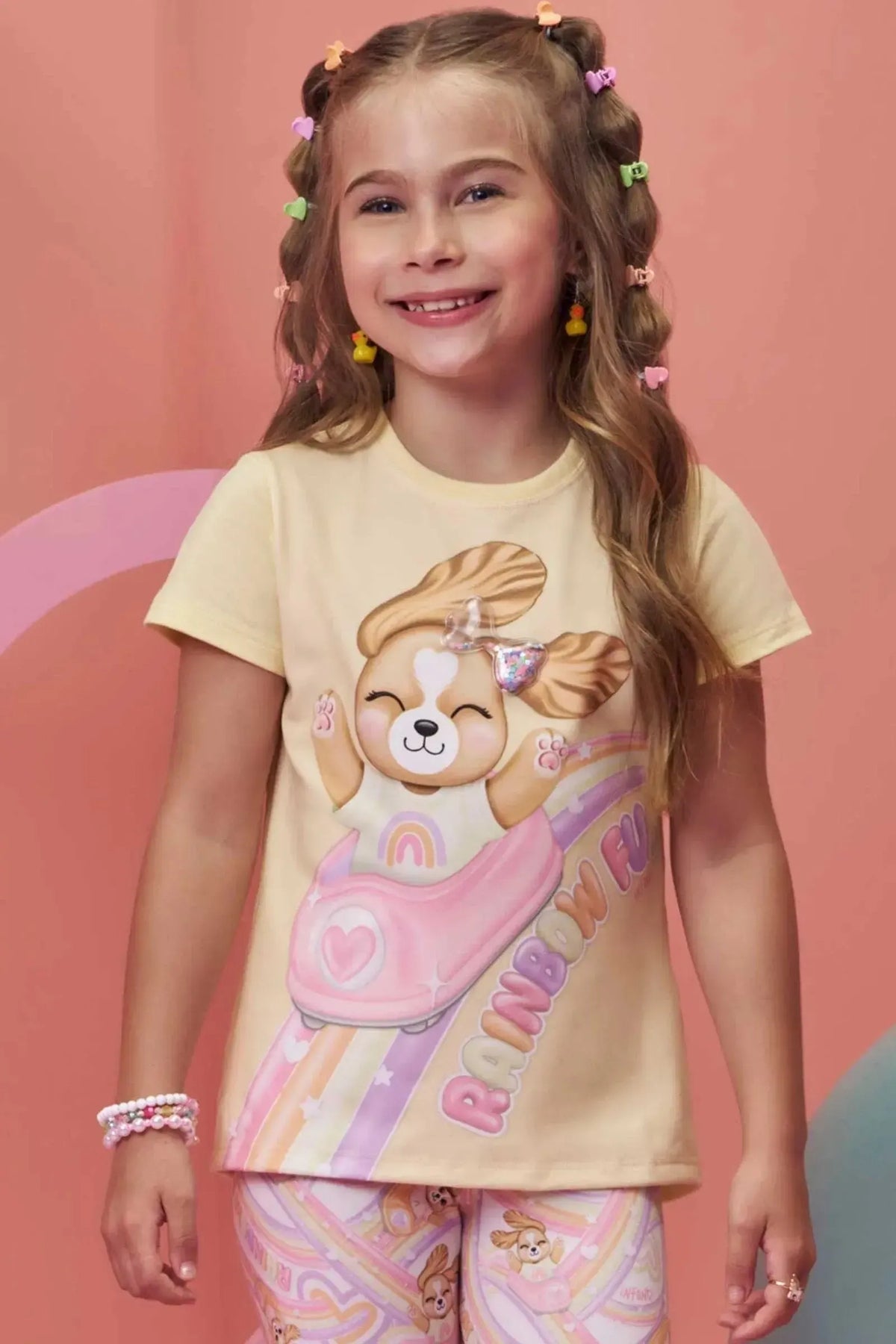 Blusa em Meia Malha 98532 Infanti Infantil Menina
