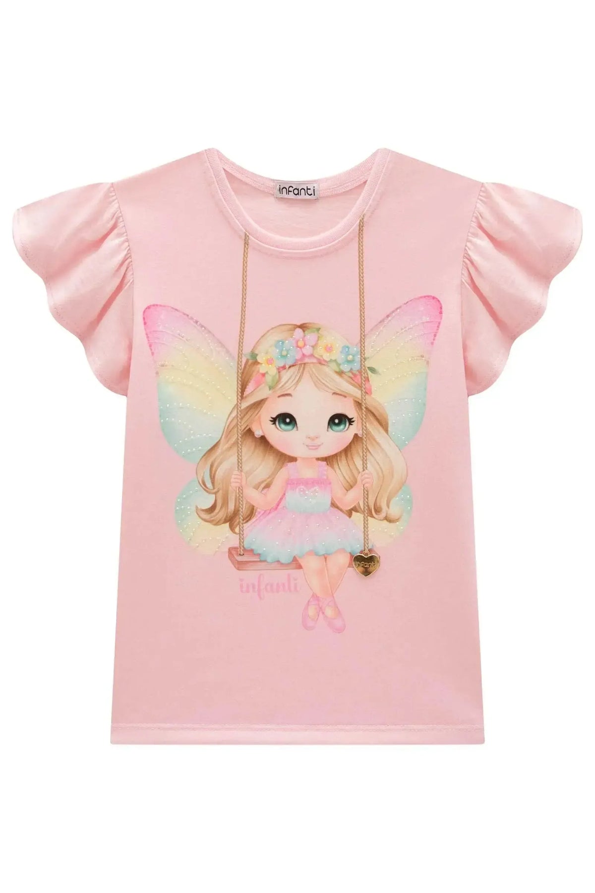 Blusa em Meia Malha 98580 Infanti Infantil Menina