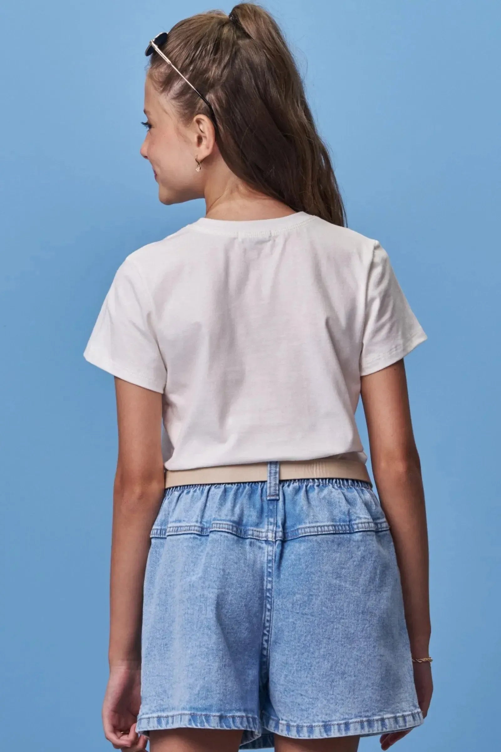 Blusa em Meia Malha 99095 Vic Teen Menina