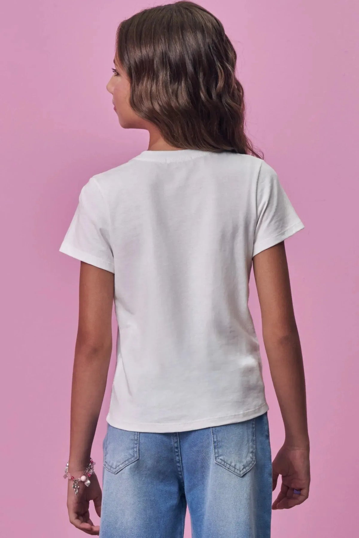 Blusa em Meia Malha 99098 Vic Teen Menina