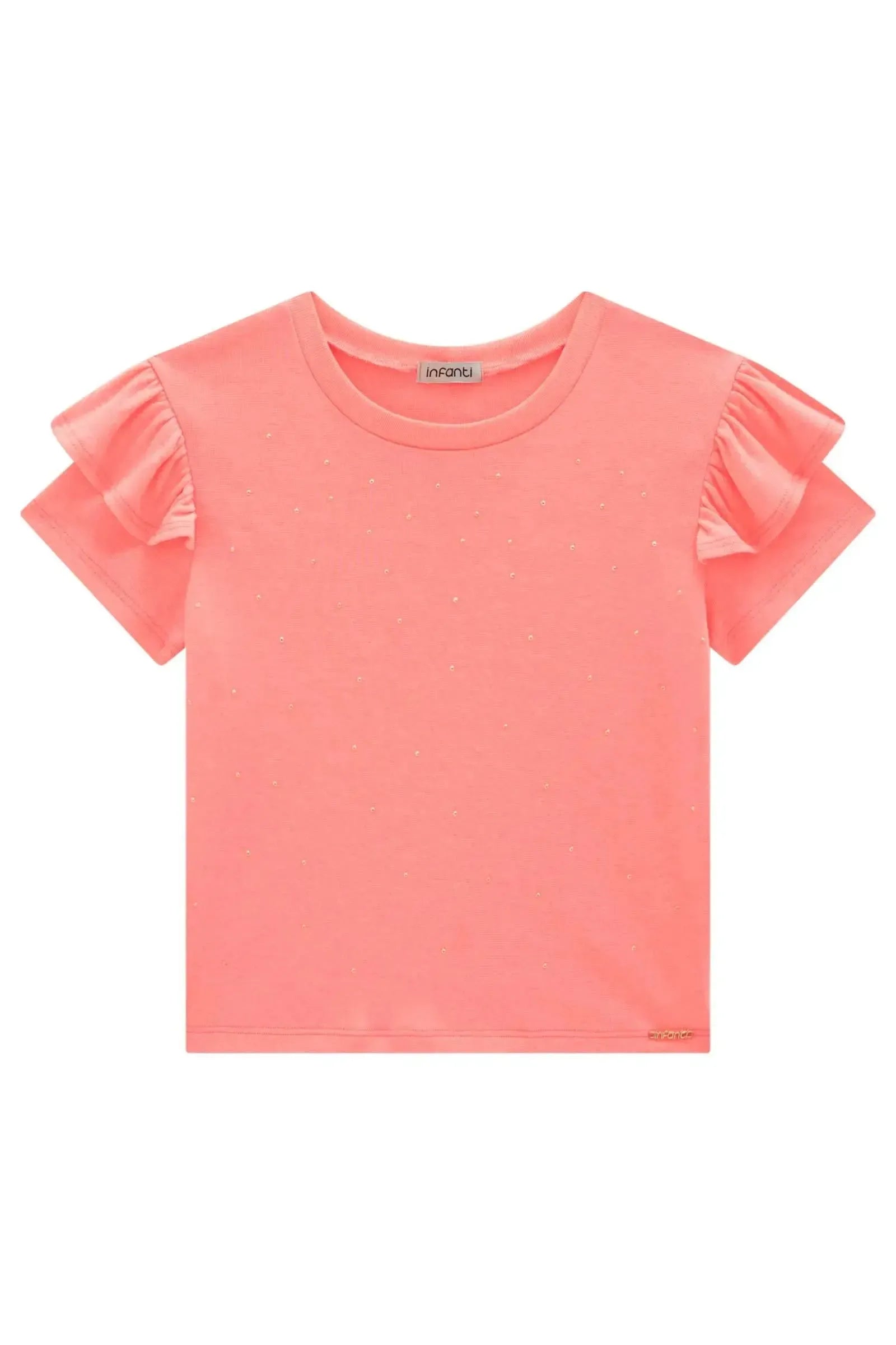 Blusa em Meia Malha 99405 Infanti Infantil Menina
