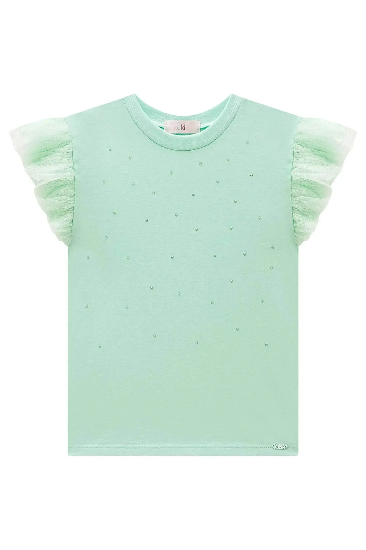 Blusa em Meia Malha 99431 Kukiê Infantil Menina