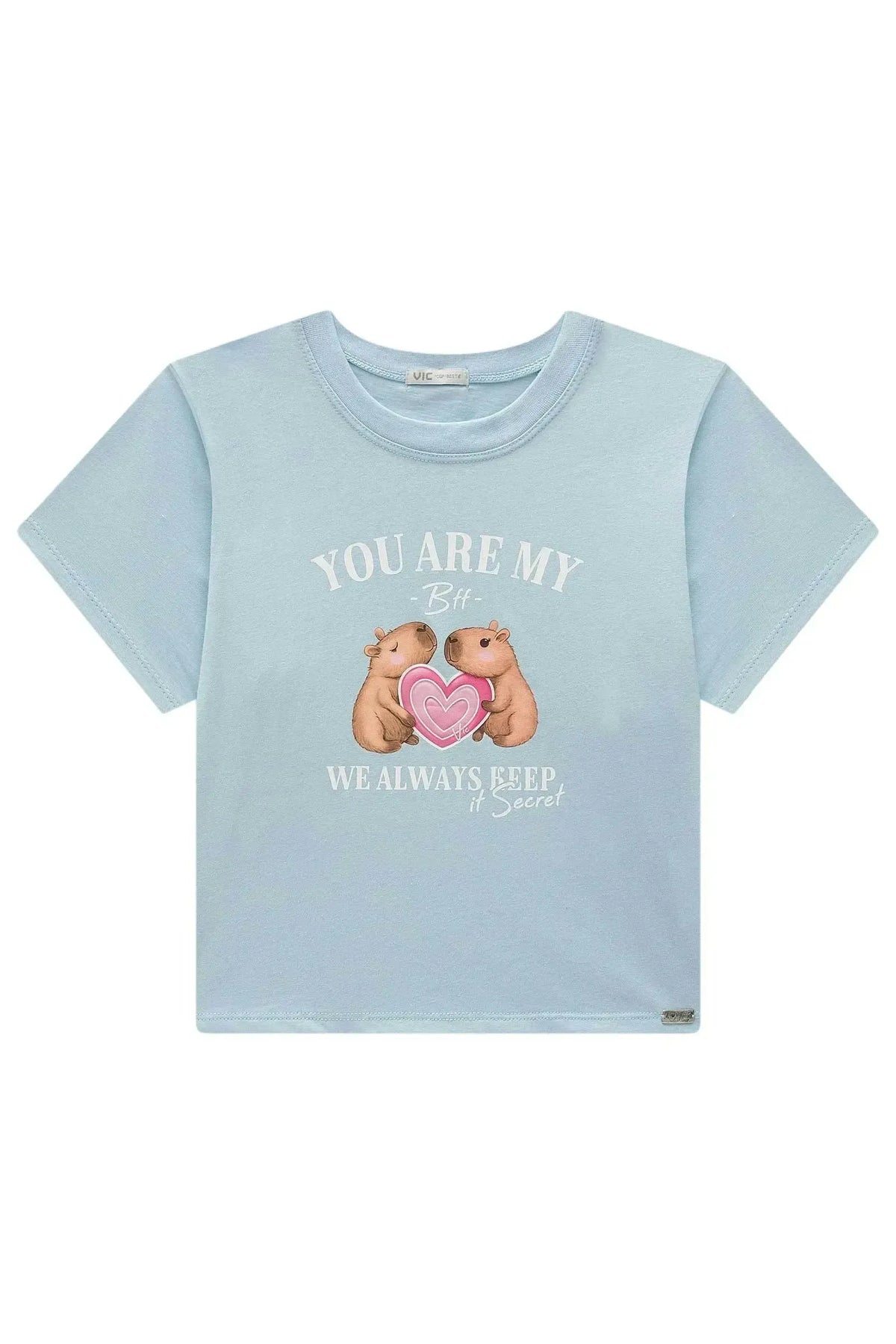 Blusa em Meia Malha 98490 Vic Teen Menina