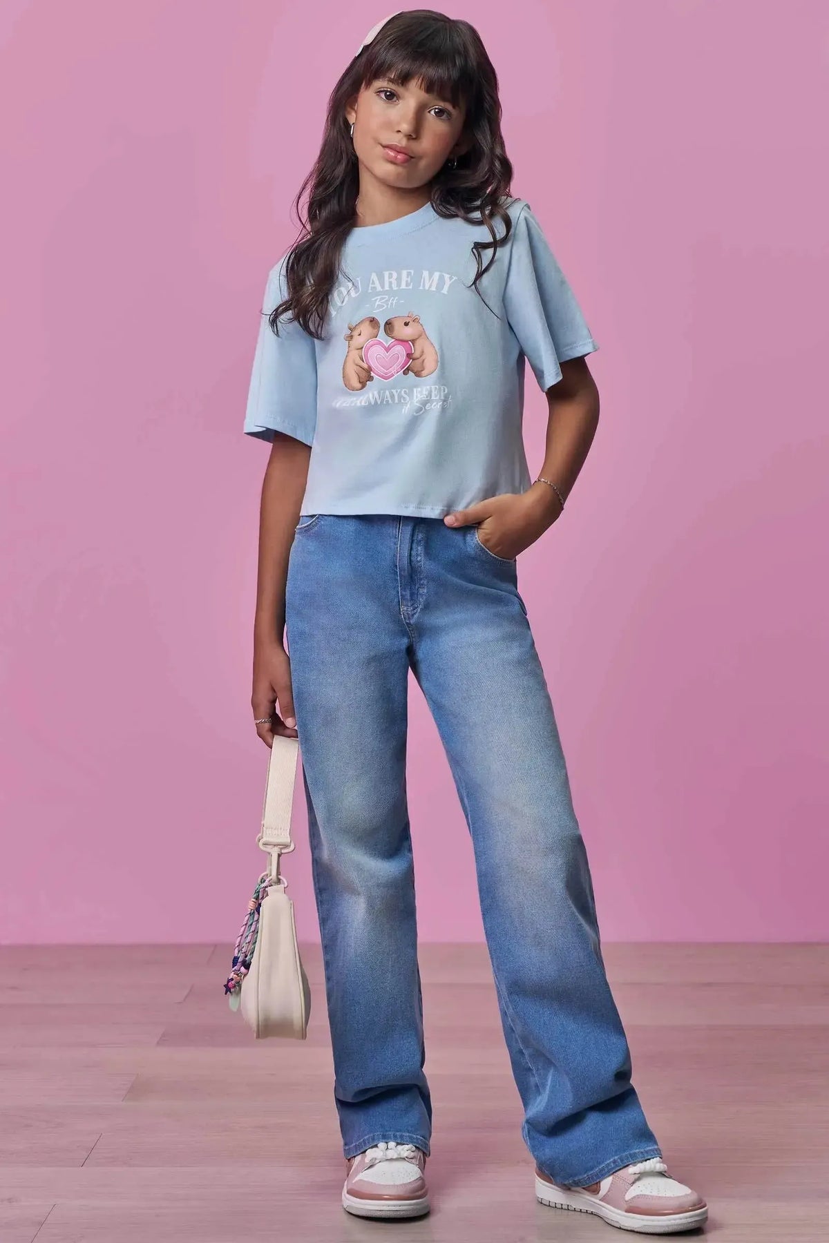 Blusa em Meia Malha 98490 Vic Teen Menina