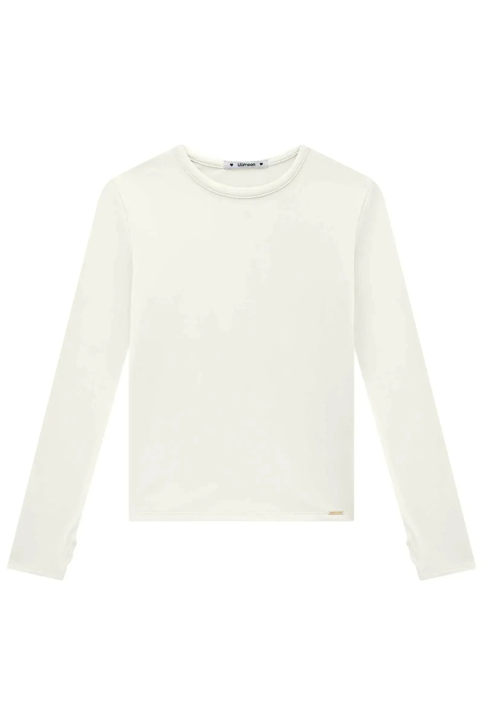 Blusa em Termoskin Peluciado 89067 Lilimoon Teen Menina