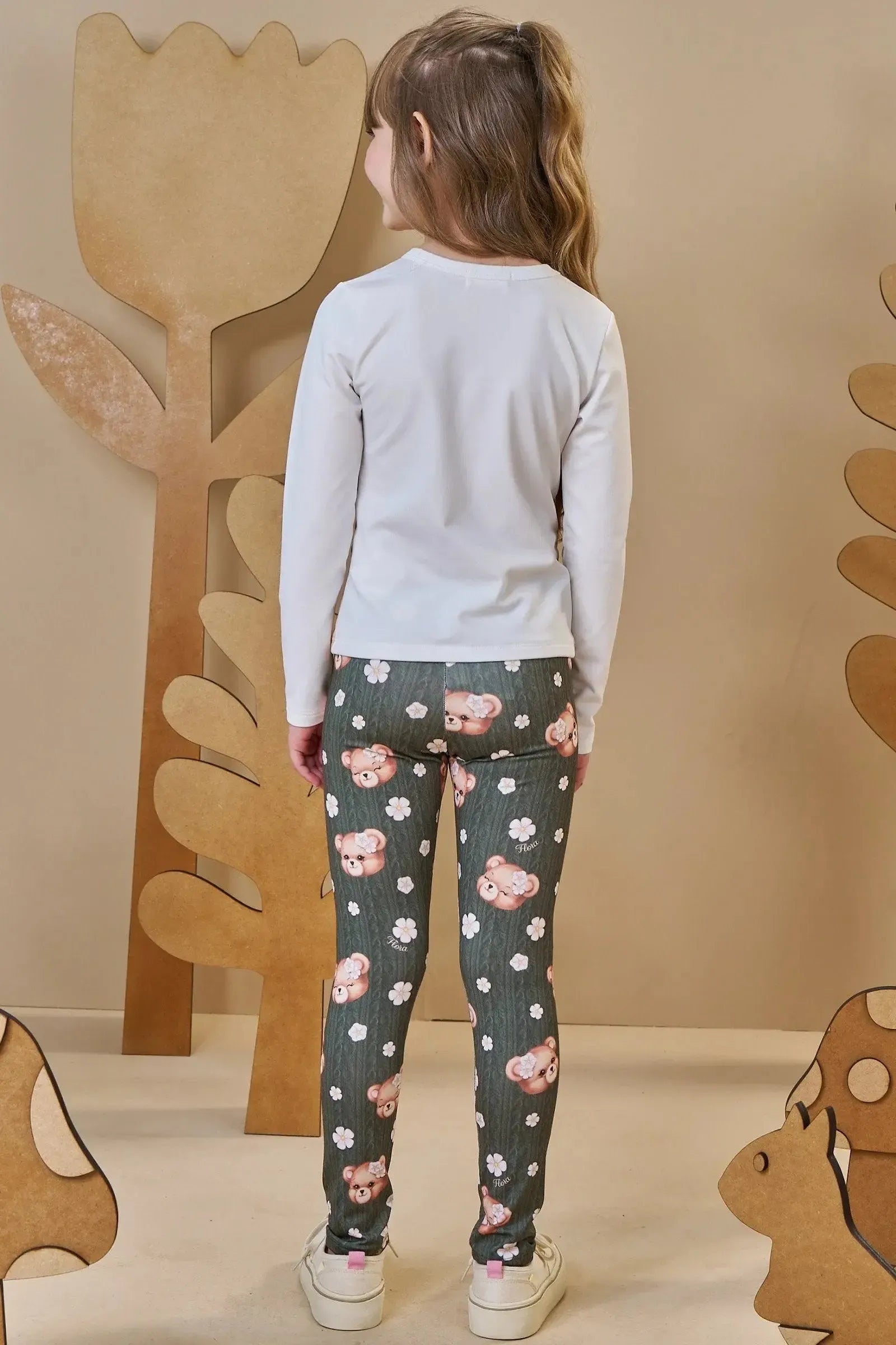 Blusa em Termoskin Peluciado 89413 Infanti Infantil Menina