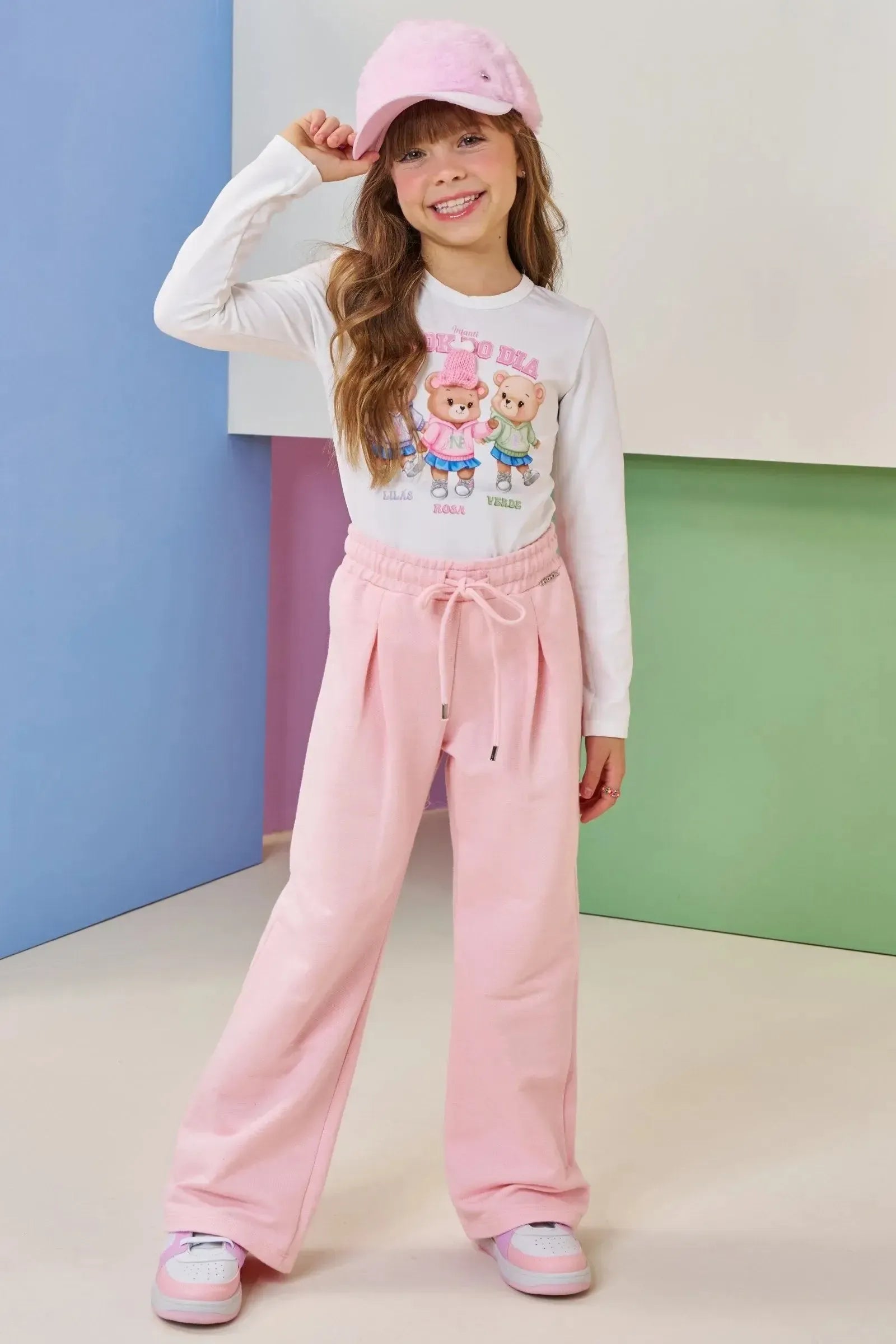 Blusa em Termoskin Peluciado 89669 Infanti Infantil Menina