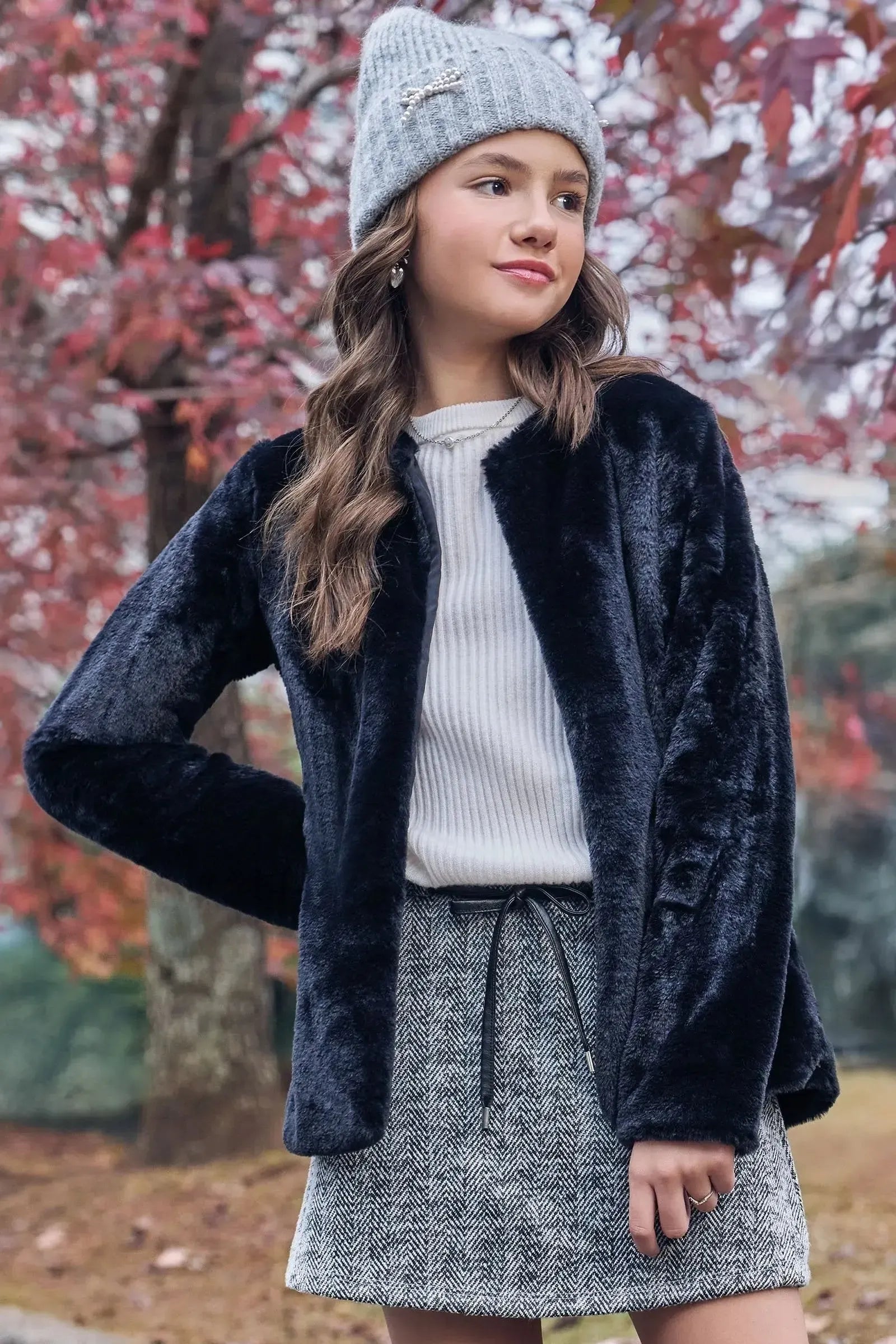 Blusa em Tricô Prime sem Costura 95544 Vic&Vicky Teen Menina