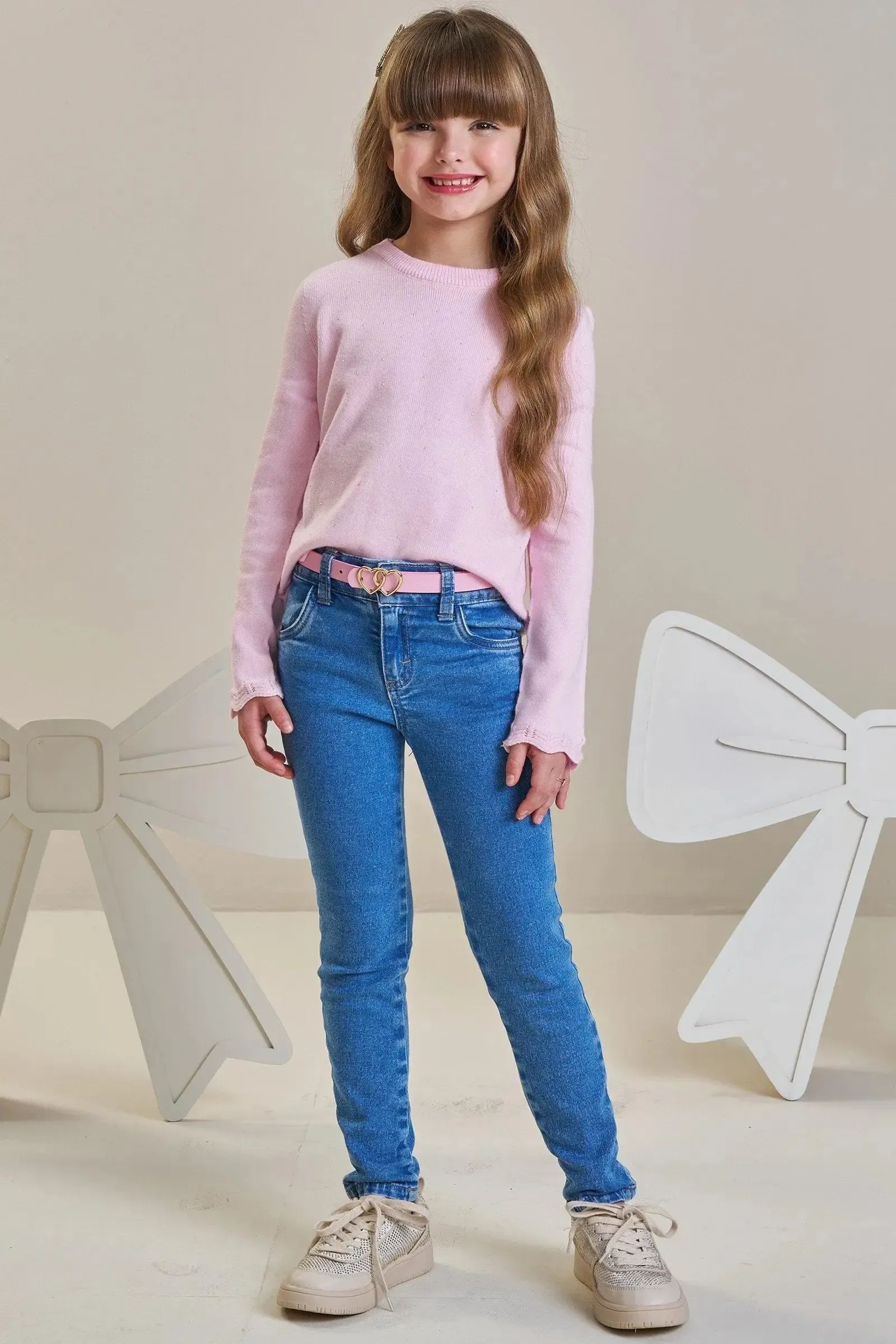 Blusa em Tricot Prime 94099 Infanti Infantil Menina