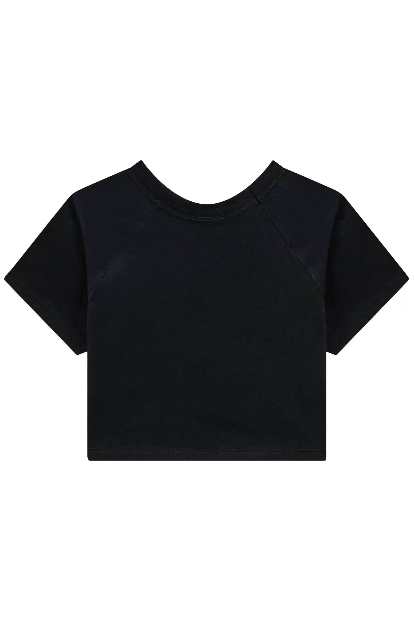 Blusa Raglan Cropped em Meia Malha 87111 Vic&Vicky Teen Menina