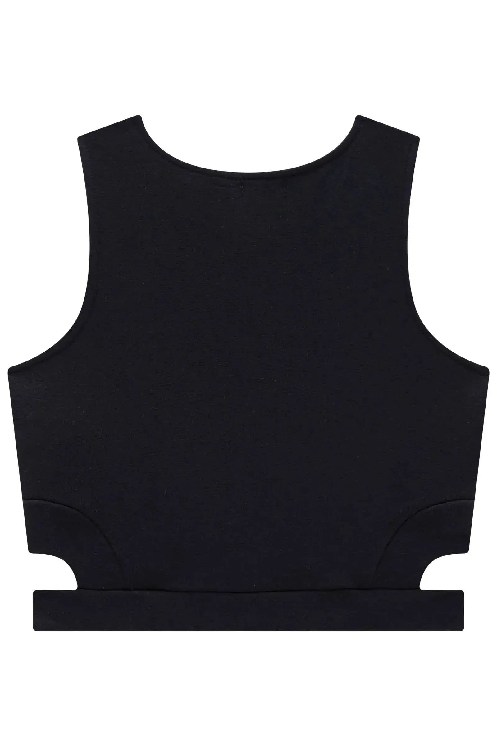 Blusa Top Cropped em Molevisco 83477 Vic&Vicky Teen Menina