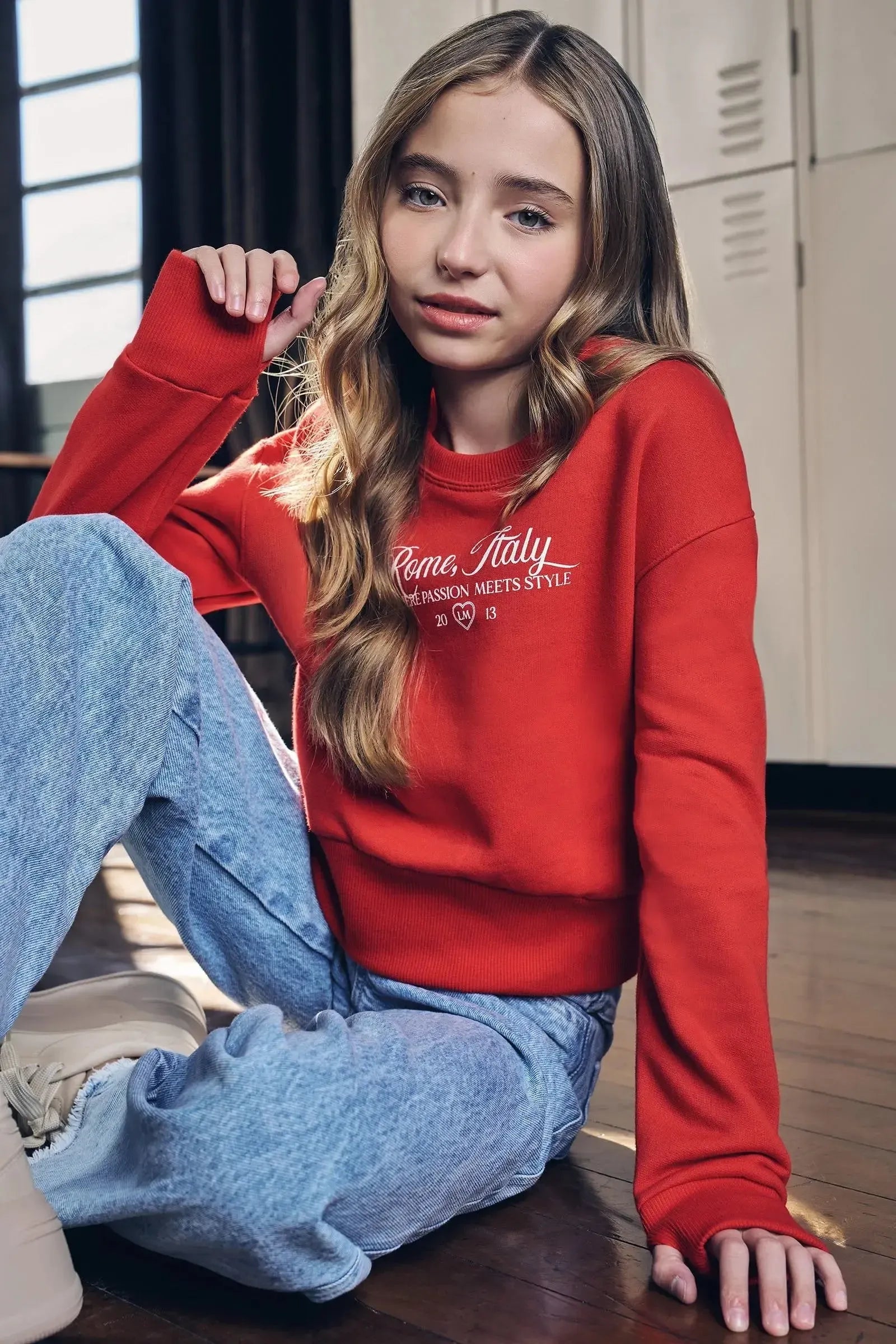 Blusão Boxy em Moletom com Pelúcia 89560 Lilimoon Teen Menina