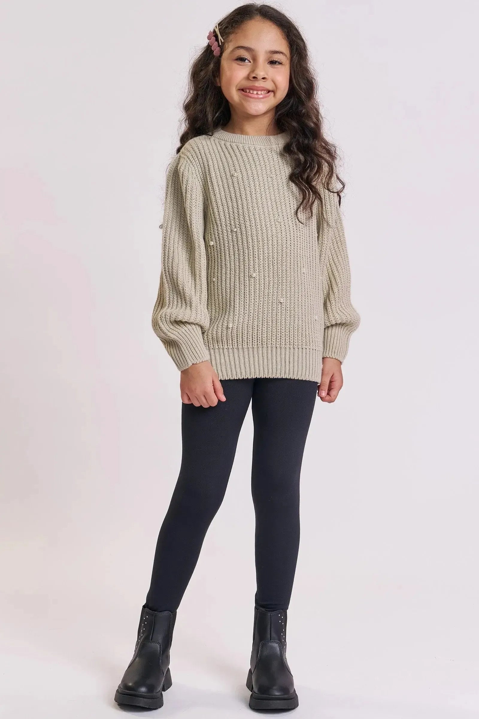 Blusão de Tricot 93207 Kukiê Infantil Menina