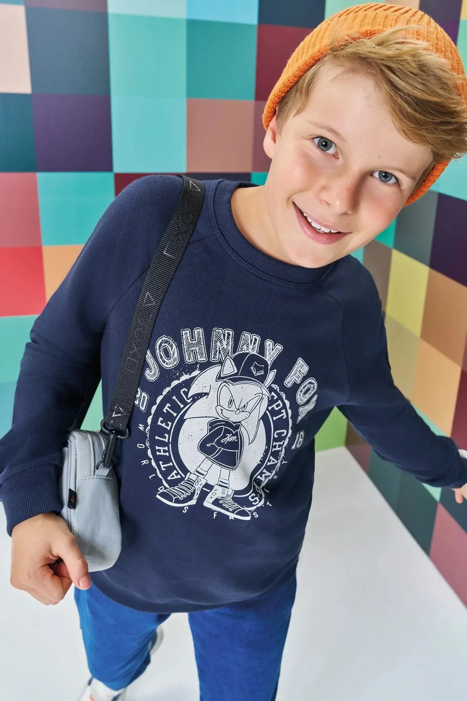 Blusão em Moletom sem Pelúcia 89130 Johnny Fox Teen Menino