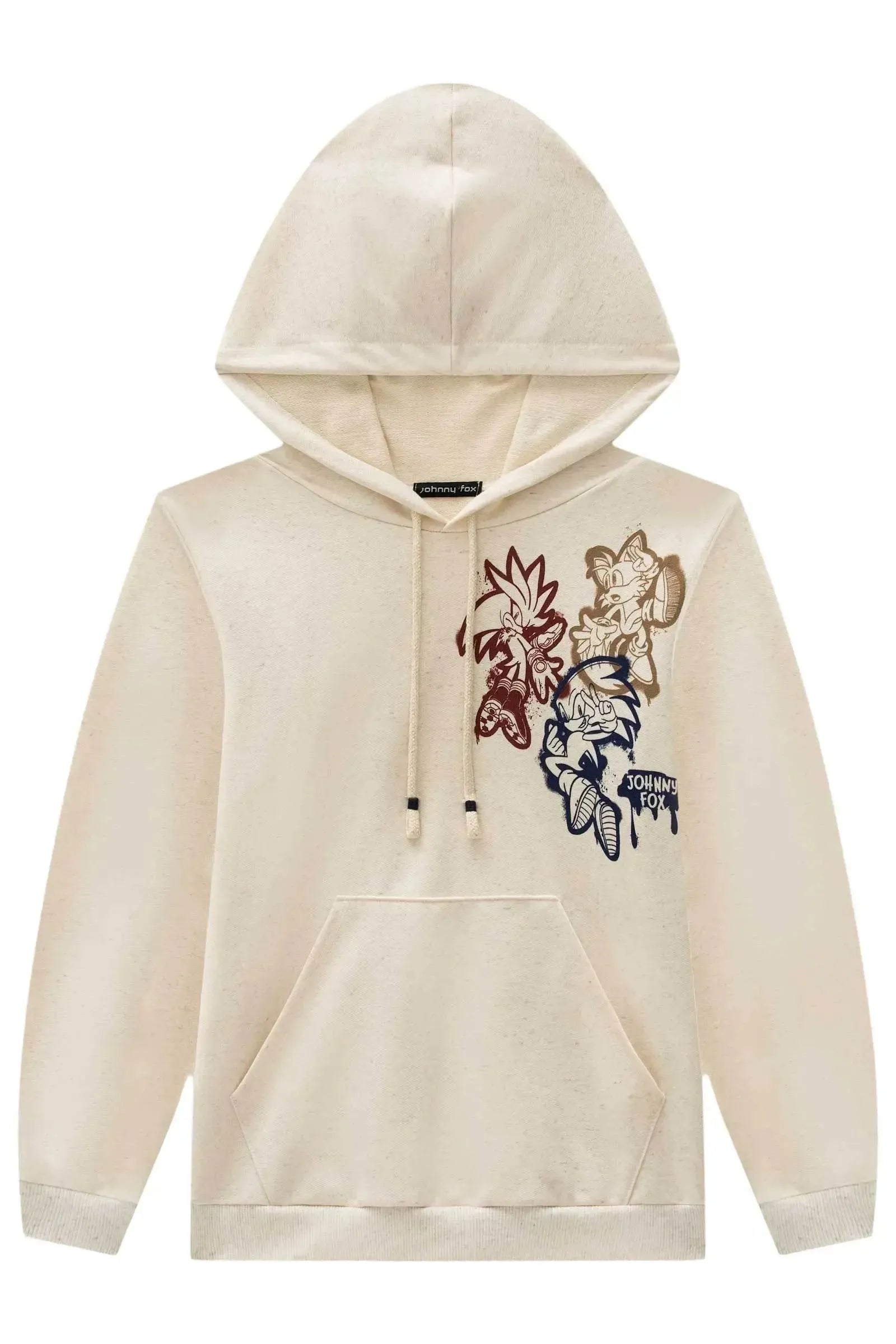 Blusão em Moletom sem Pelúcia 89133 Johnny Fox Teen Menino