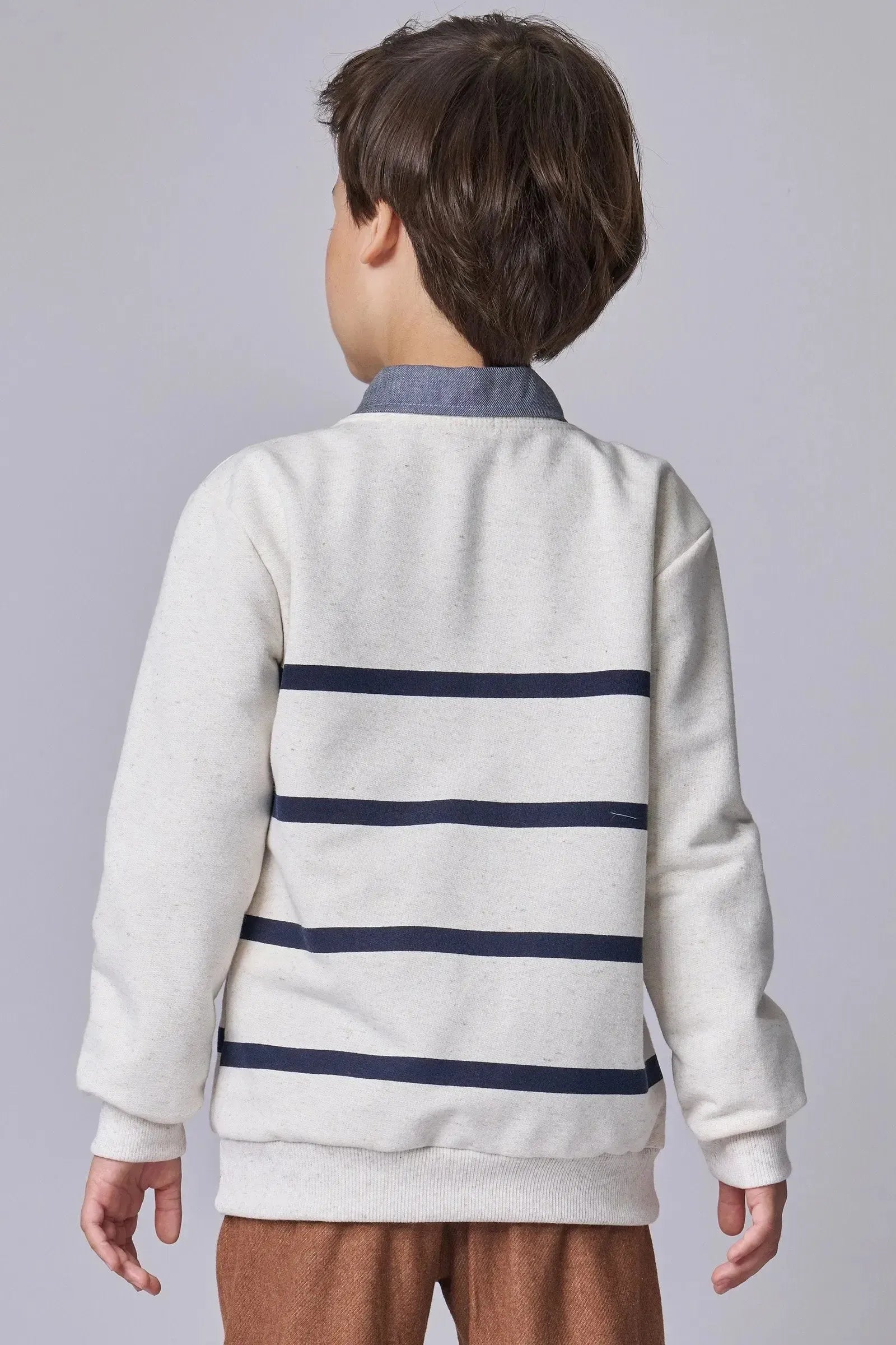 Blusão em Moletom sem Pelúcia 89464 LucBoo Infantil Menino