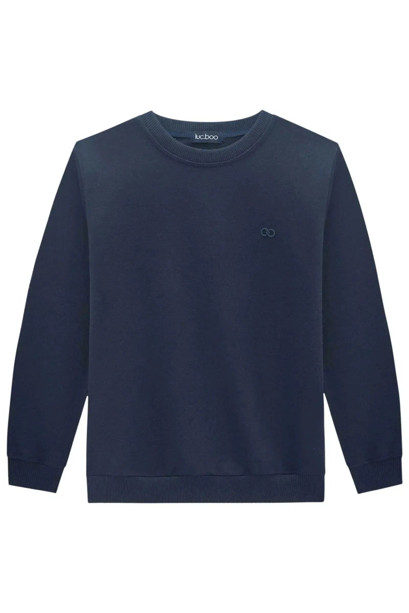 Blusão em Moletom sem Pelúcia 92945 LucBoo Infantil Menino