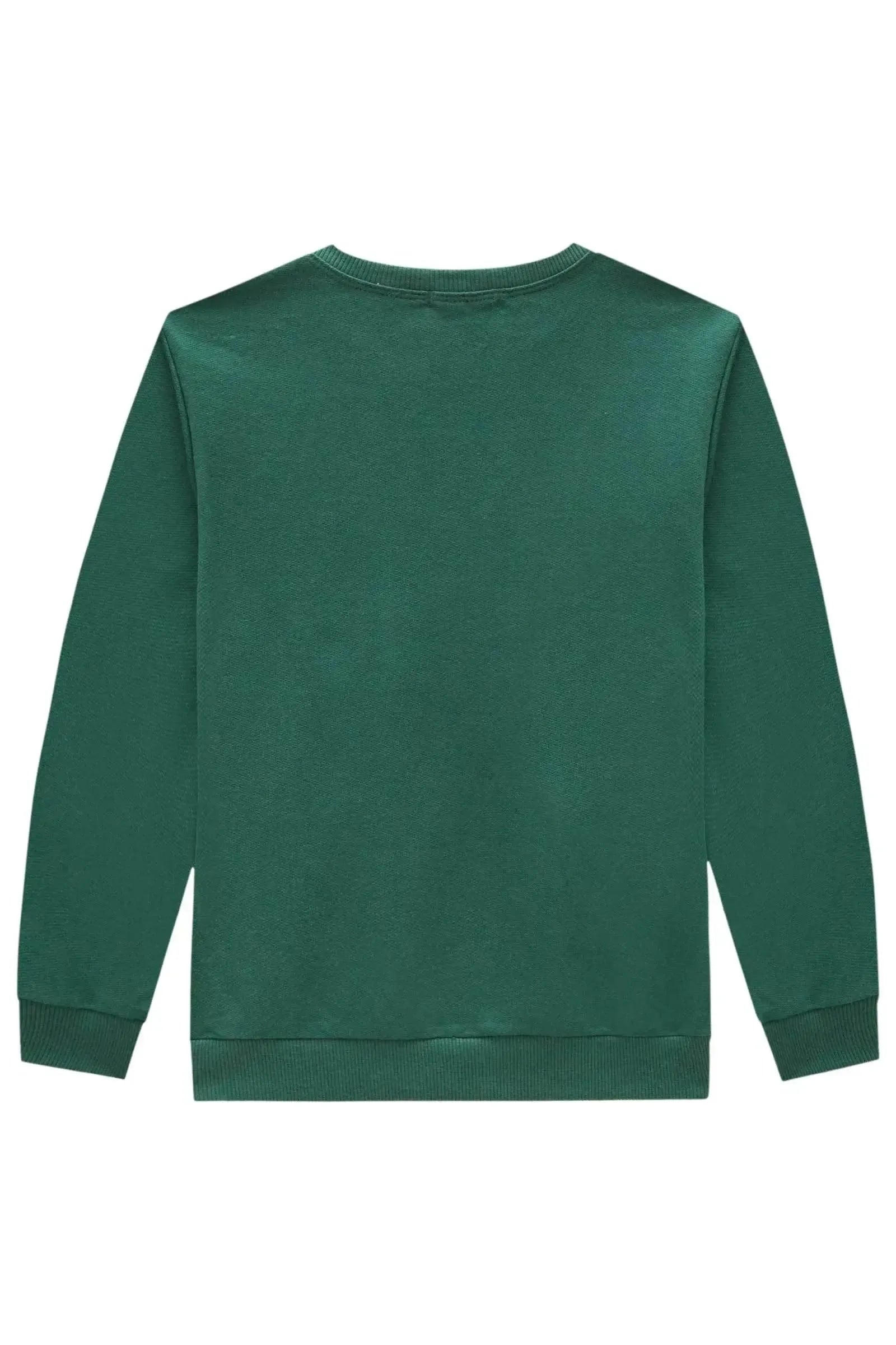 Blusão em Moletom sem Pelúcia 92964 LucBoo Infantil Menino