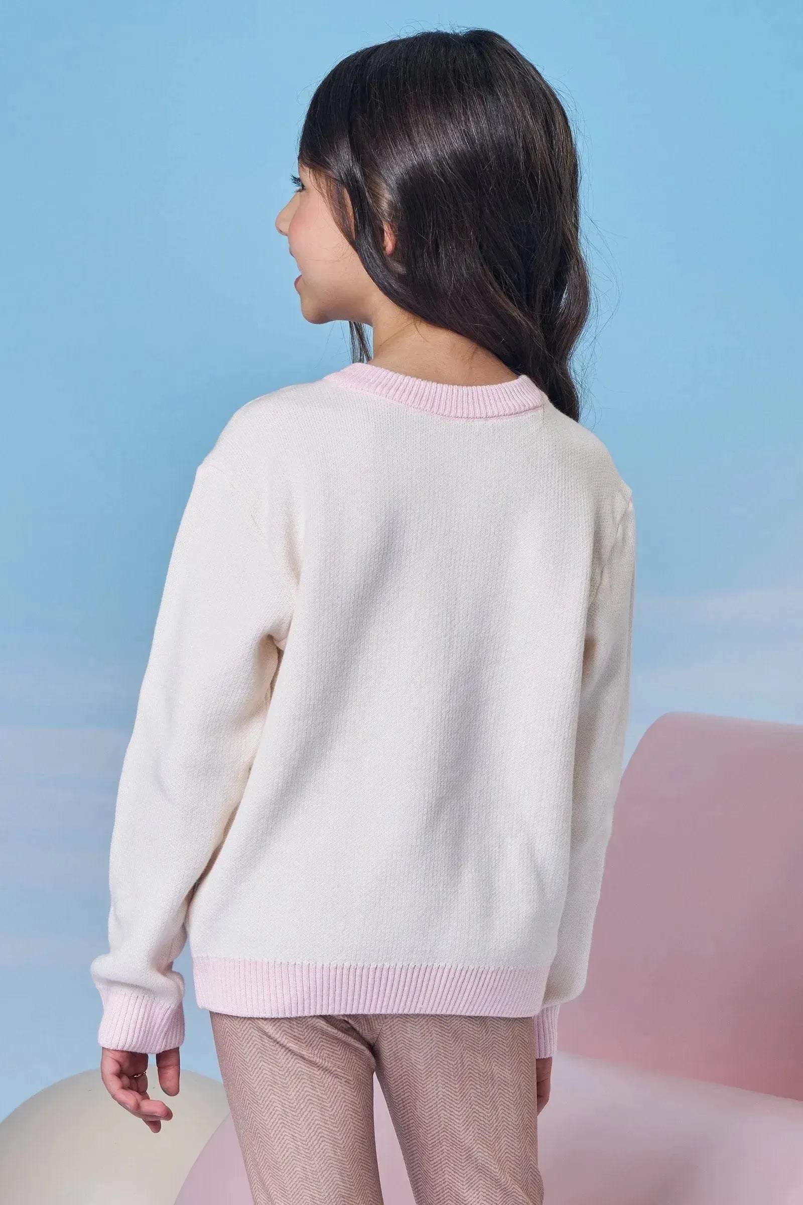 Blusão em Tricot 100% Algodão 87814 Kukiê Infantil Menina