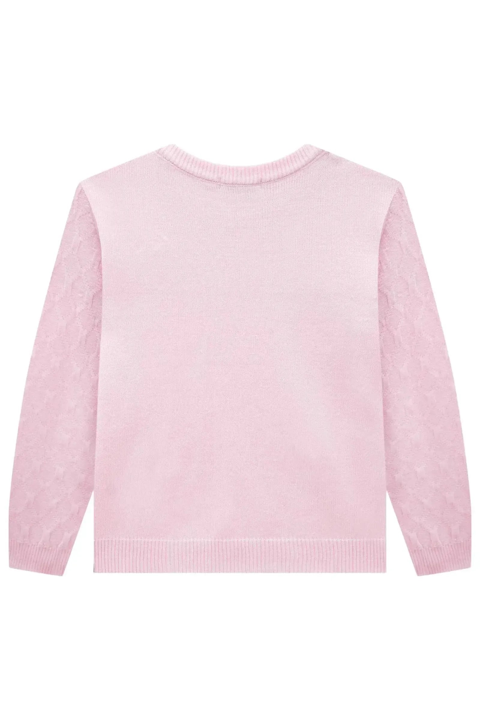 Blusão em Tricot Prime 87687 Infanti Infantil Menina
