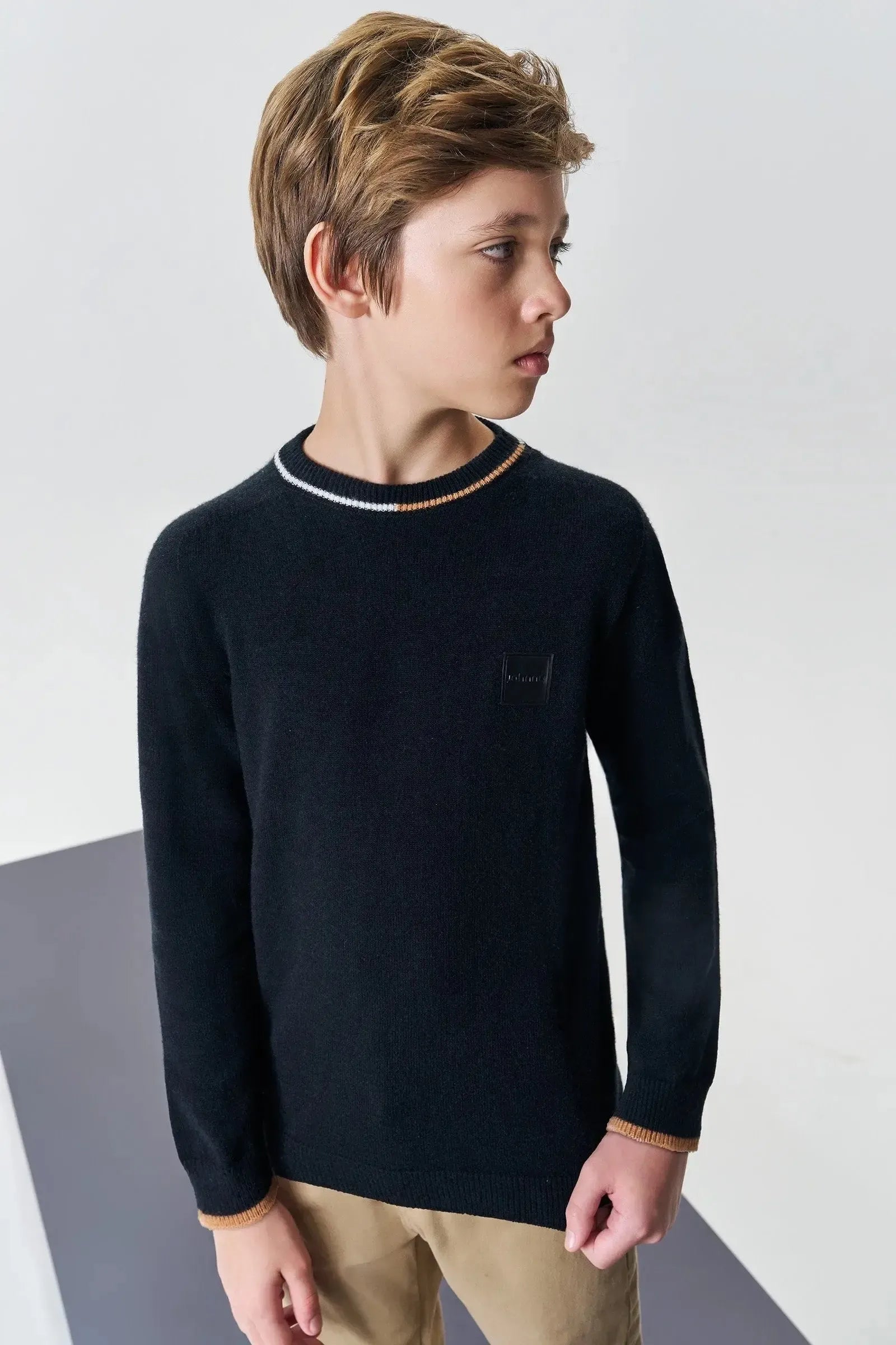 Blusão em Tricot Prime 87703 Johnny Fox Teen Menino