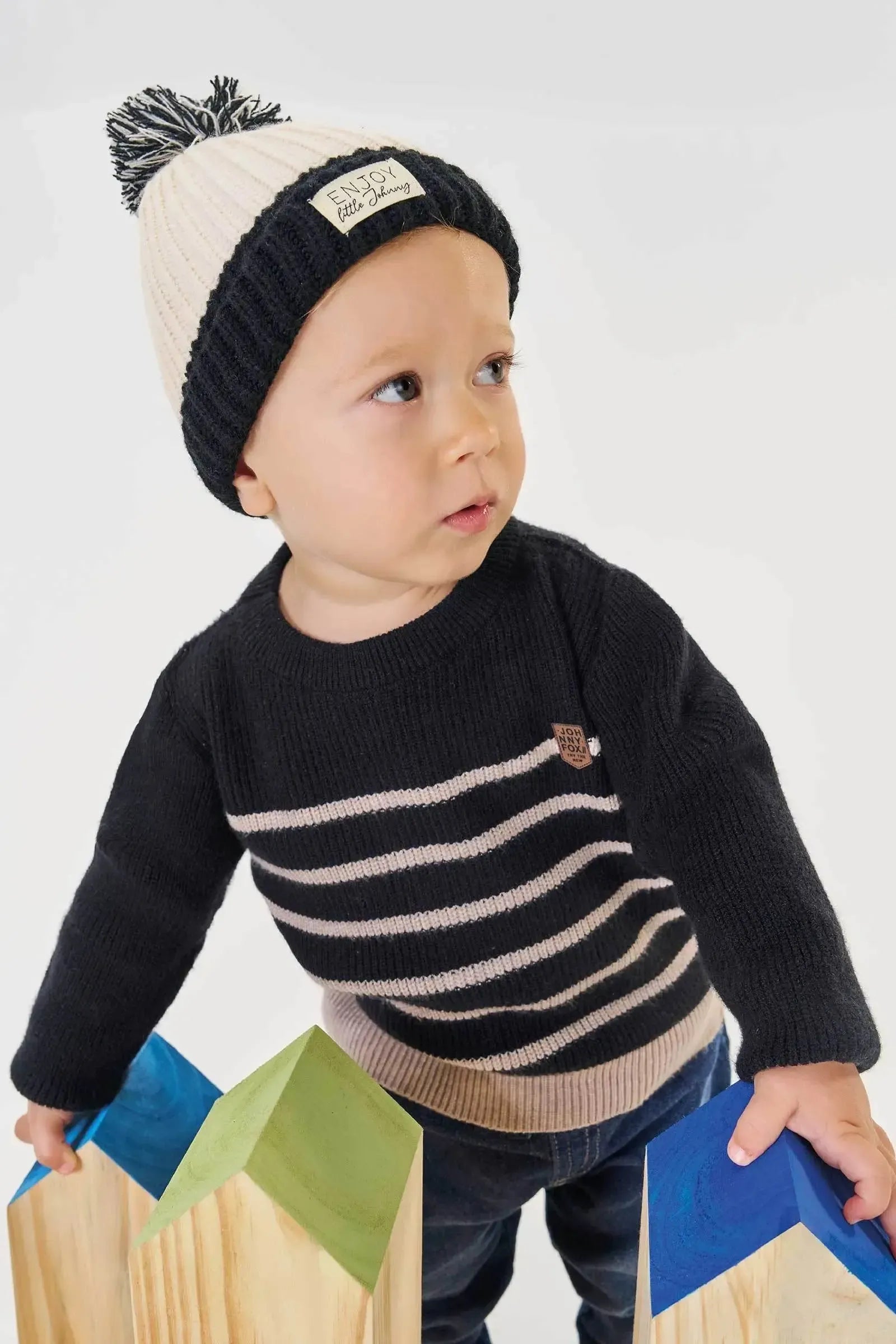 Blusão em Tricot Prime 87705 Johnny Fox Bebê Menino