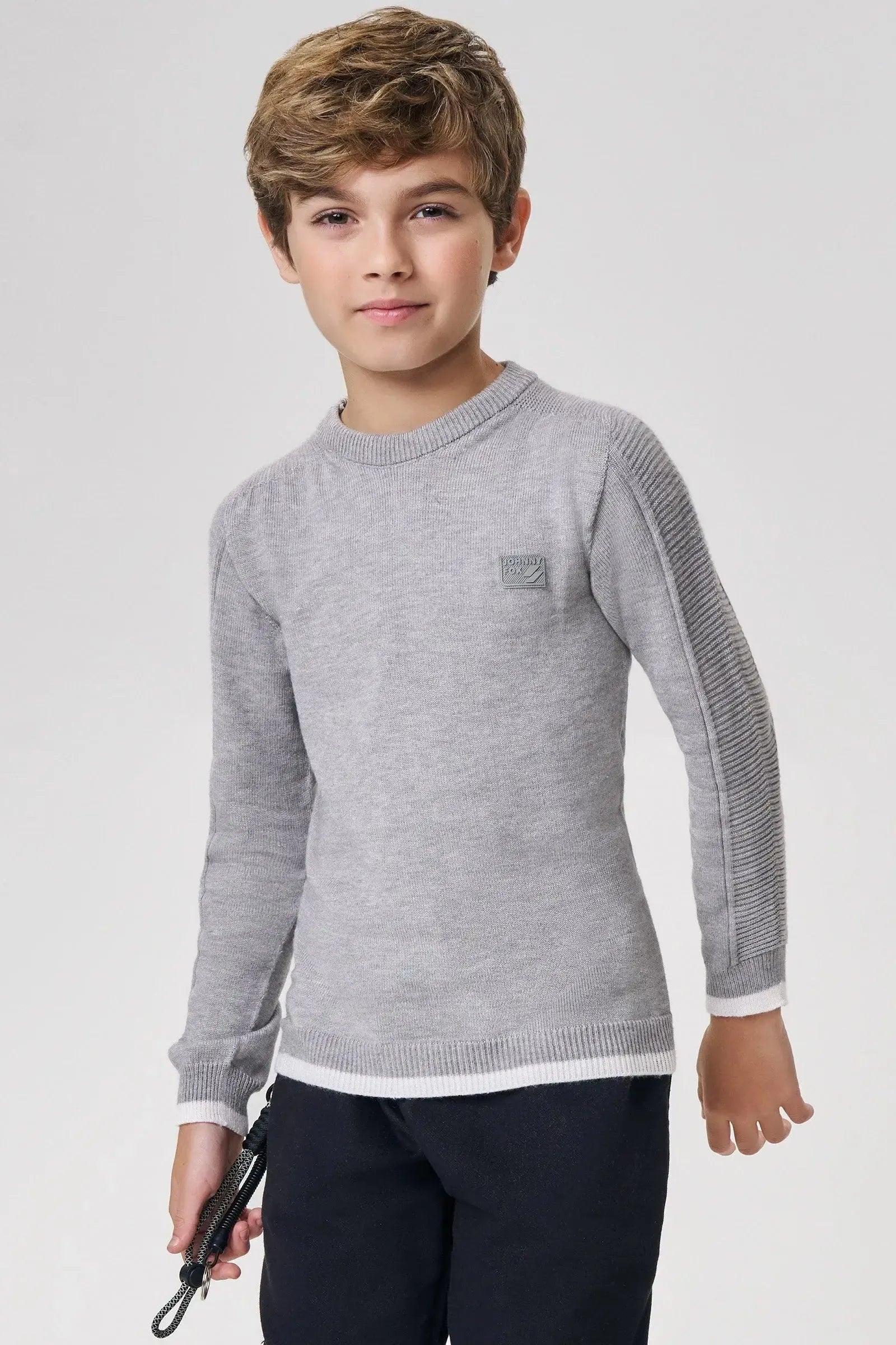 Blusão em Tricot Prime 87708 Johnny Fox Teen Menino