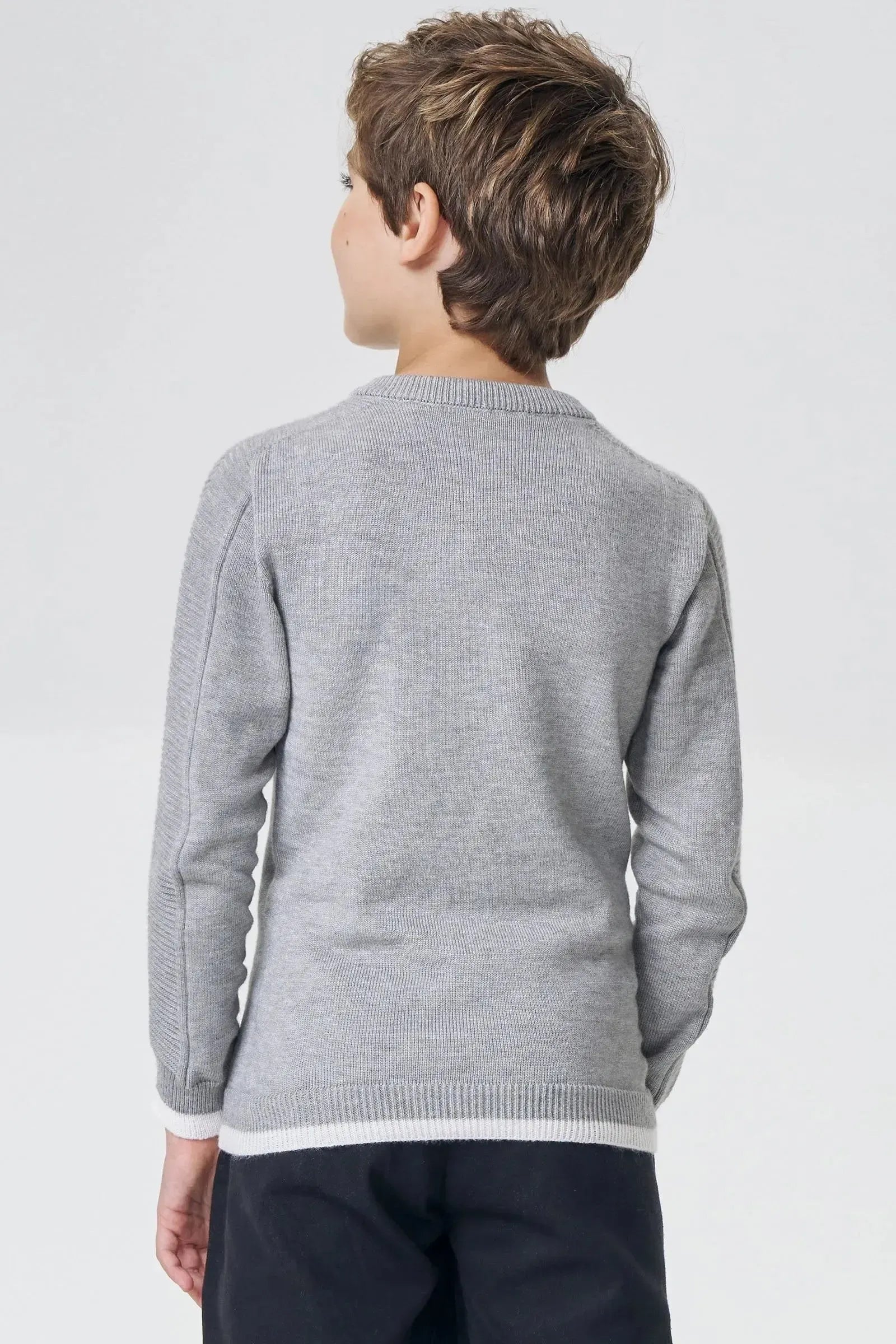 Blusão em Tricot Prime 87708 Johnny Fox Teen Menino