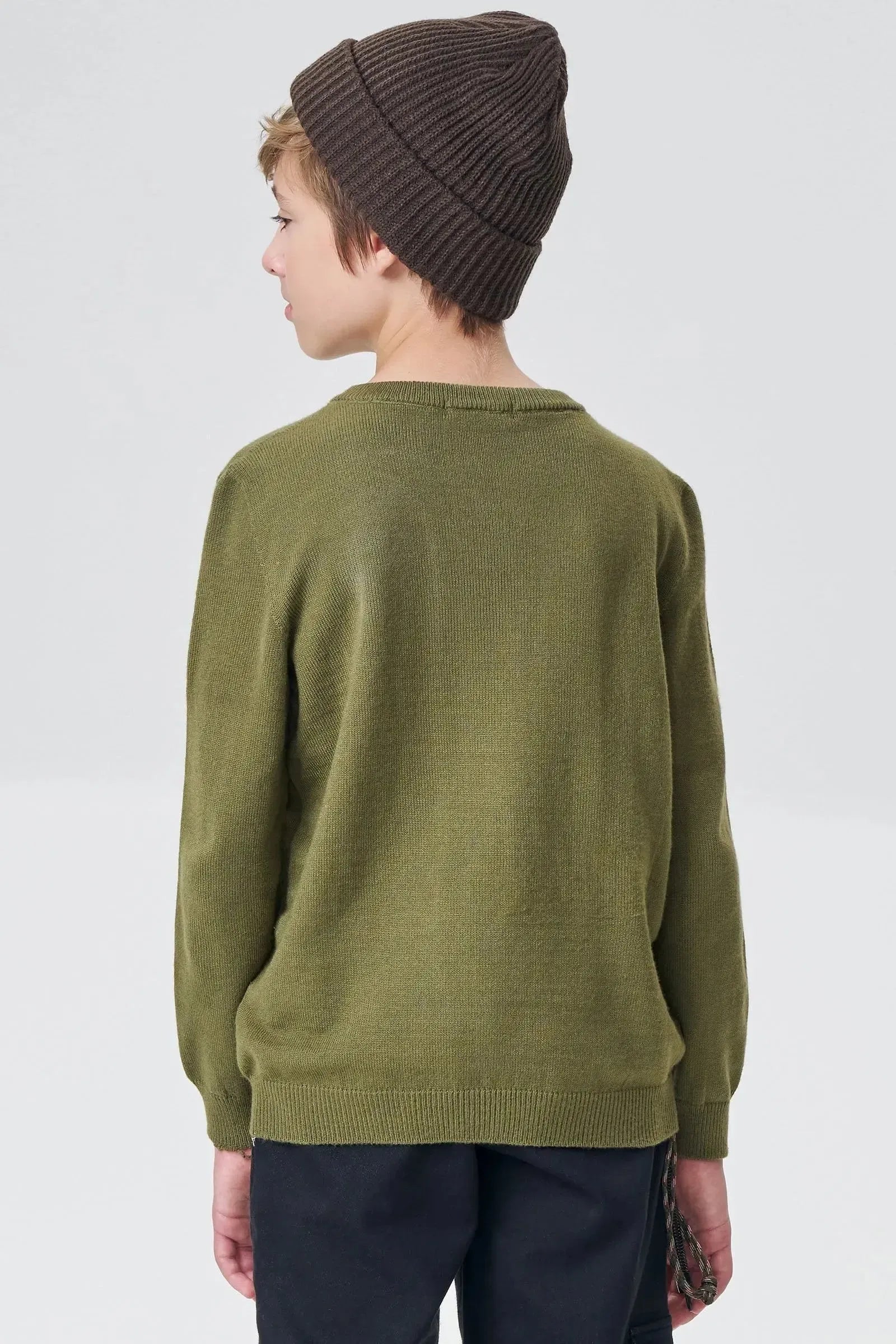 Blusão em Tricot Prime 87709 Johnny Fox Teen Menino