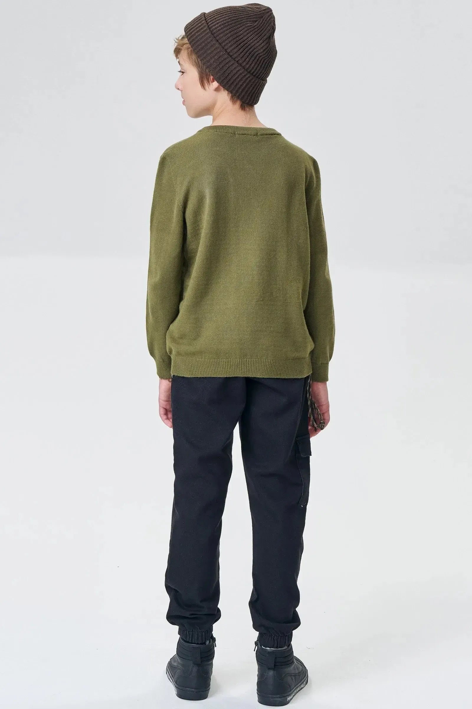Blusão em Tricot Prime 87709 Johnny Fox Teen Menino