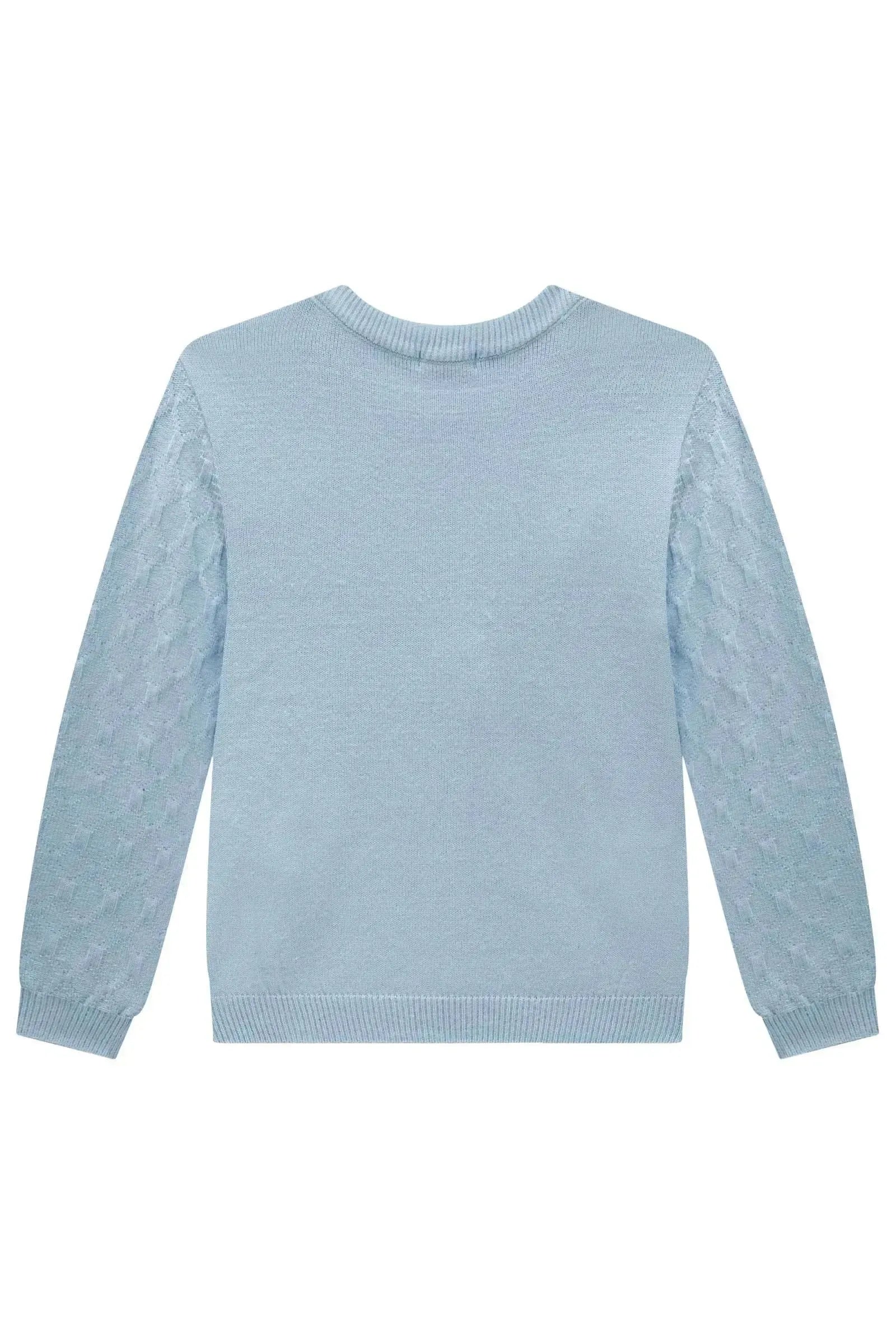 Blusão em Tricot Prime 94036 Infanti Infantil Menina