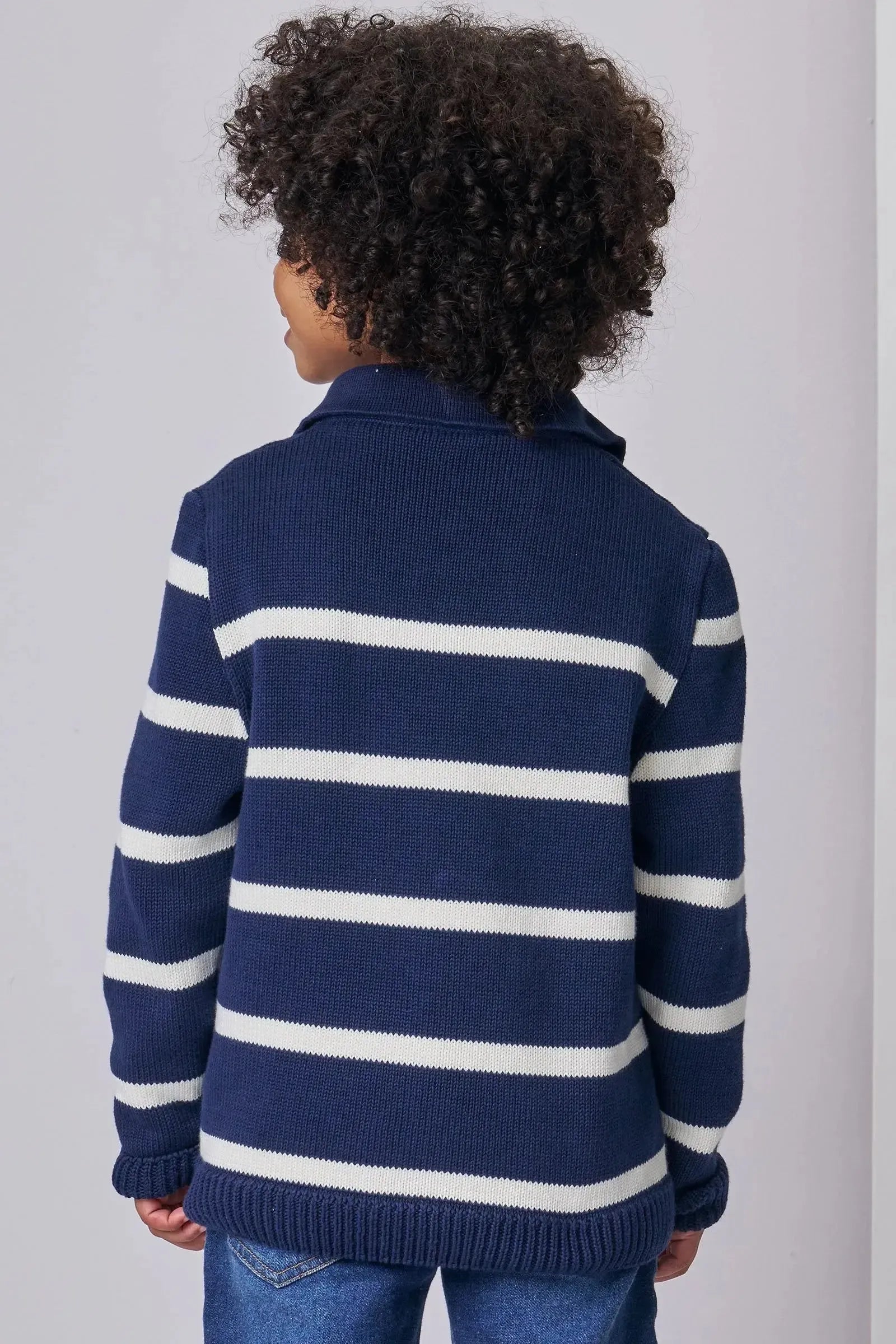 Blusão Polo em Tricot 100% Algodão 87160 LucBoo Infantil Menino