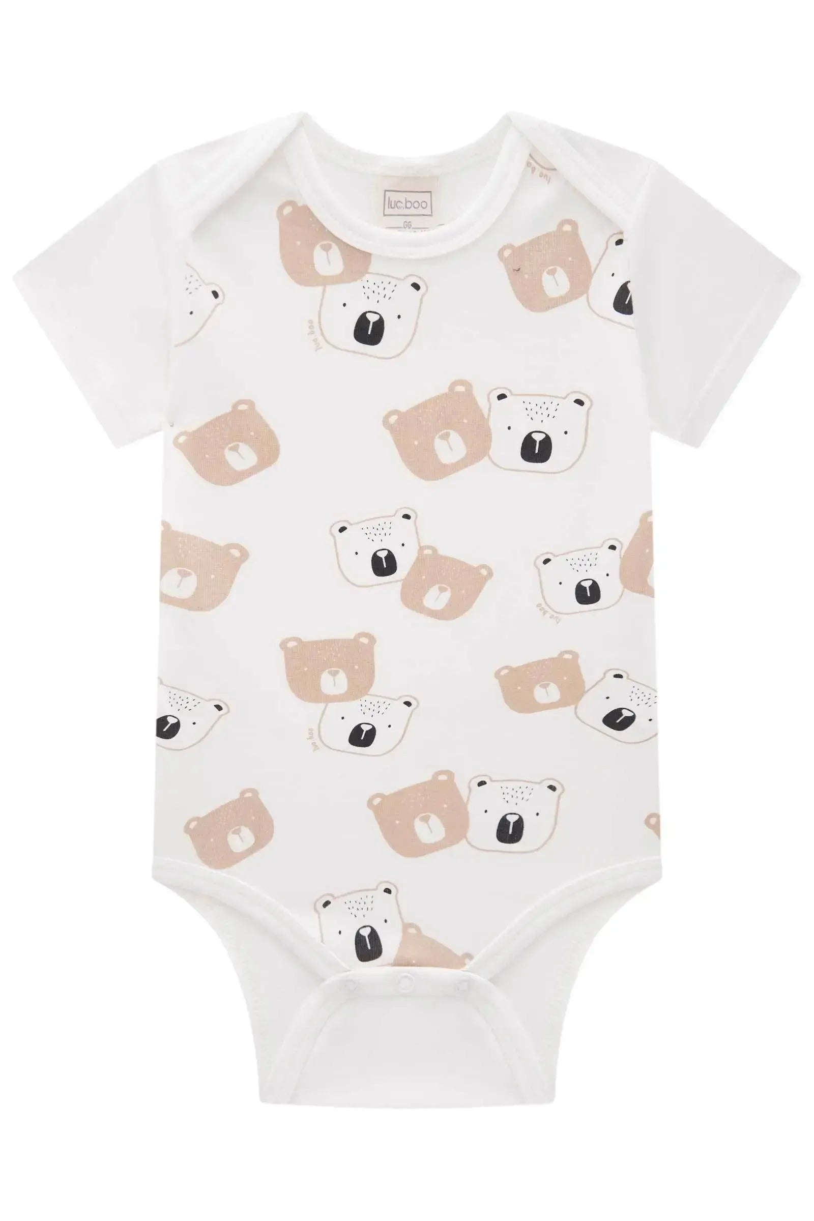 Body em Cotton 84466 LucBoo Bebê Menino