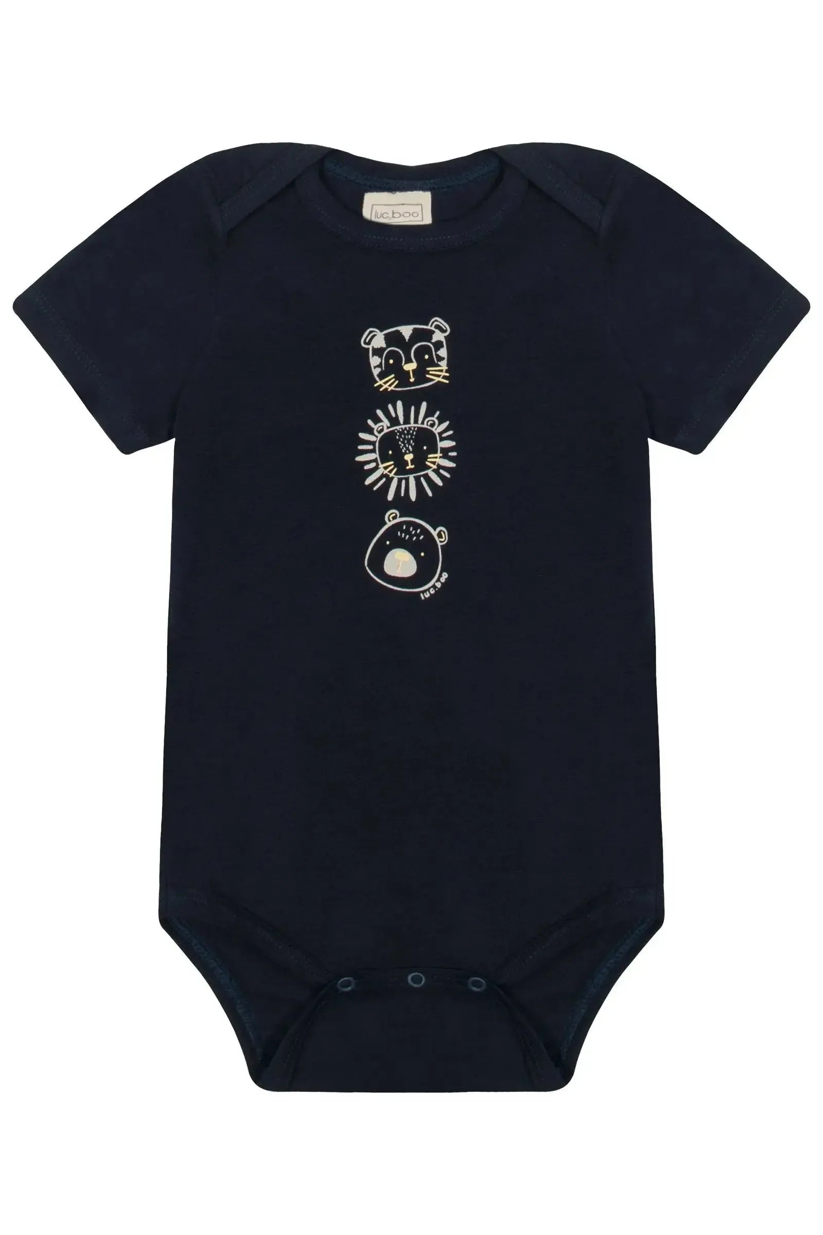 Body em Cotton 87303 LucBoo Bebê Menino