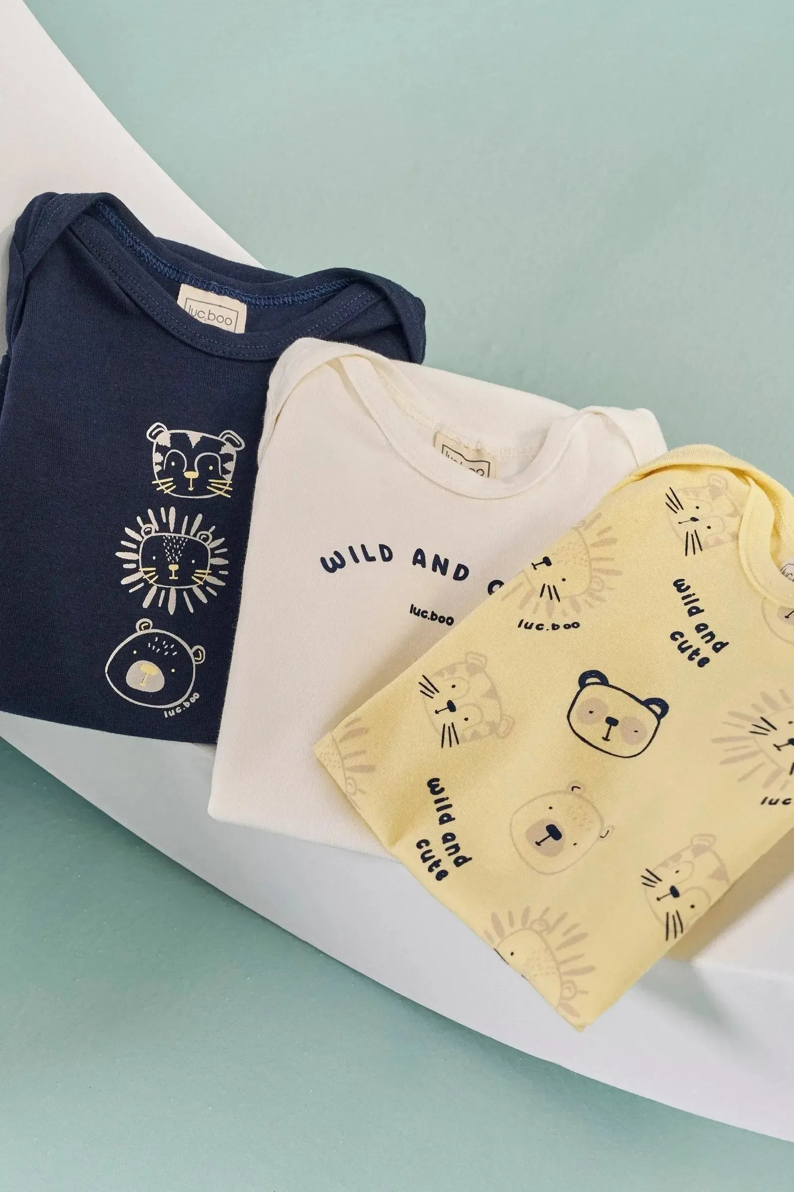 Body em Cotton 87303 LucBoo Bebê Menino