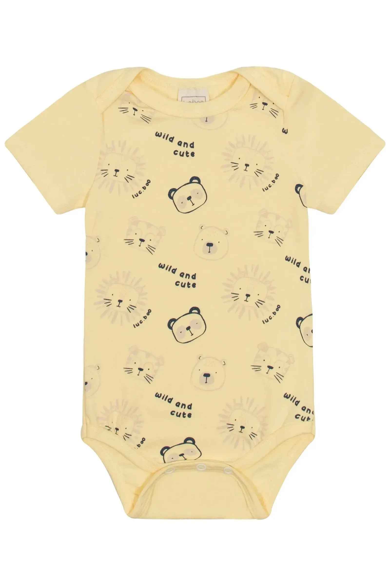 Body em Cotton 87303 LucBoo Bebê Menino