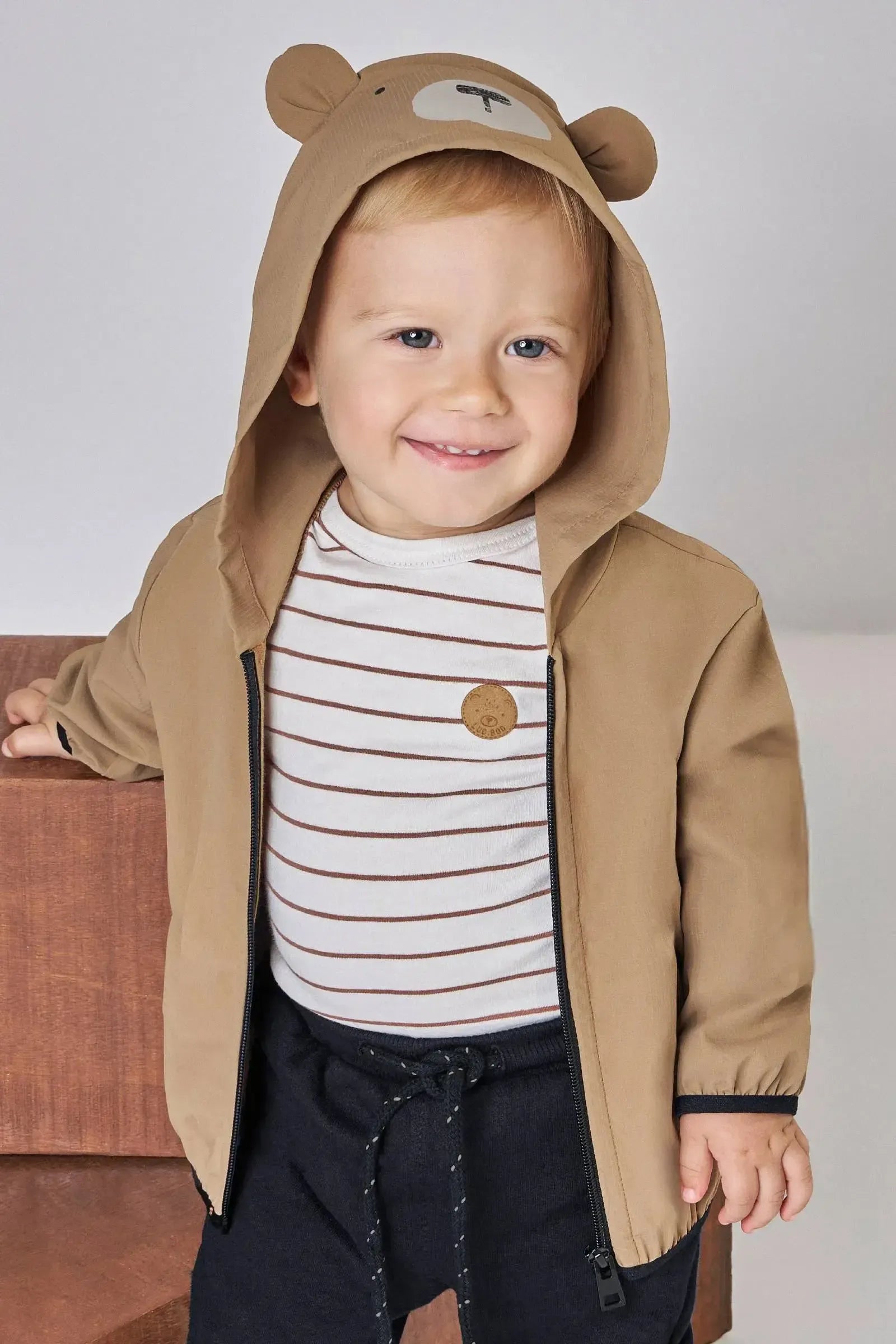 Body em Cotton 89401 LucBoo Bebê Menino