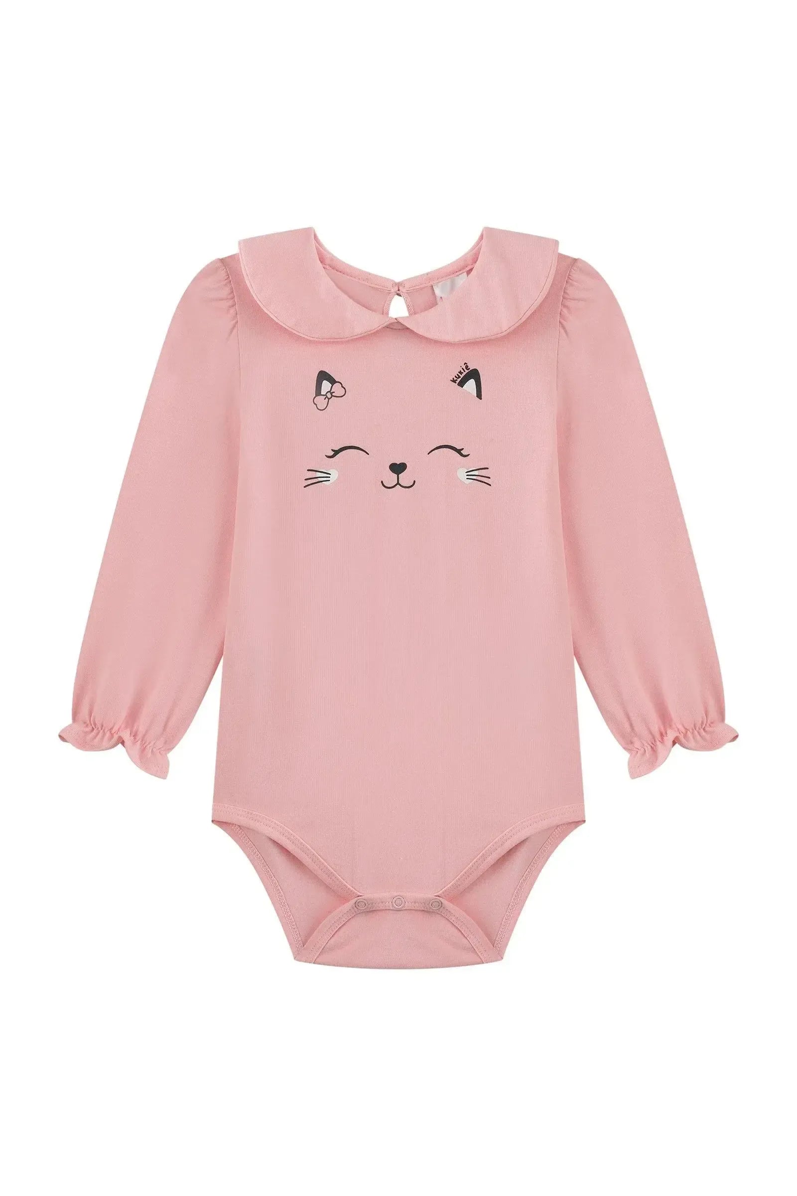 Body em Cotton 90603 Kukiê Bebê Menina