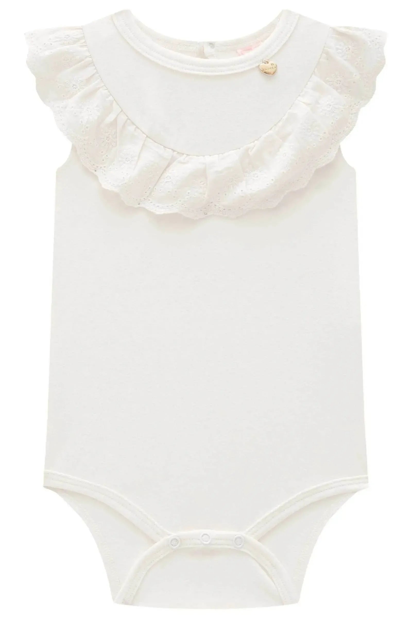 Body em Cotton 94931 Infanti Bebê Menina