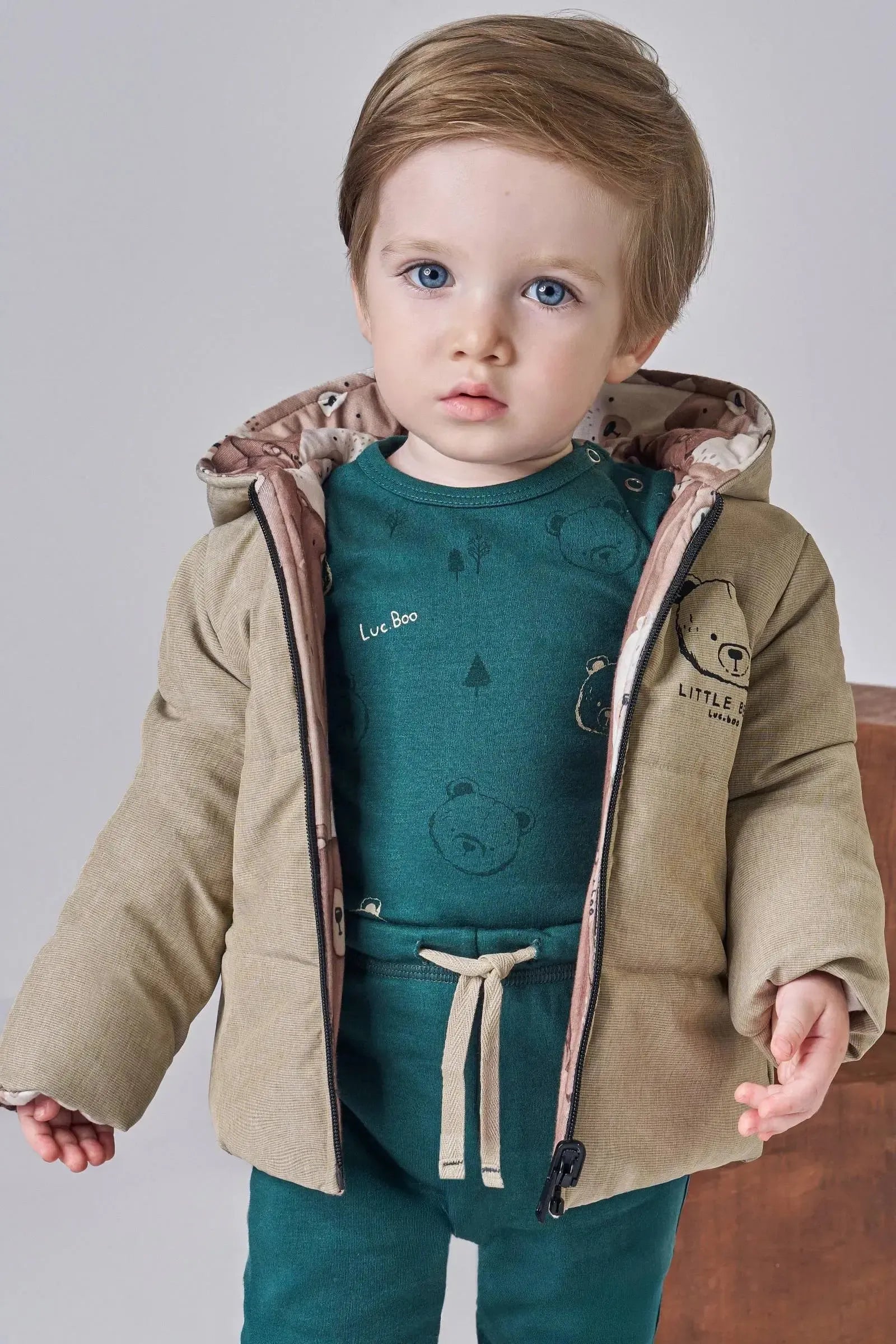 Body em Suedine 89507 LucBoo Bebê Menino