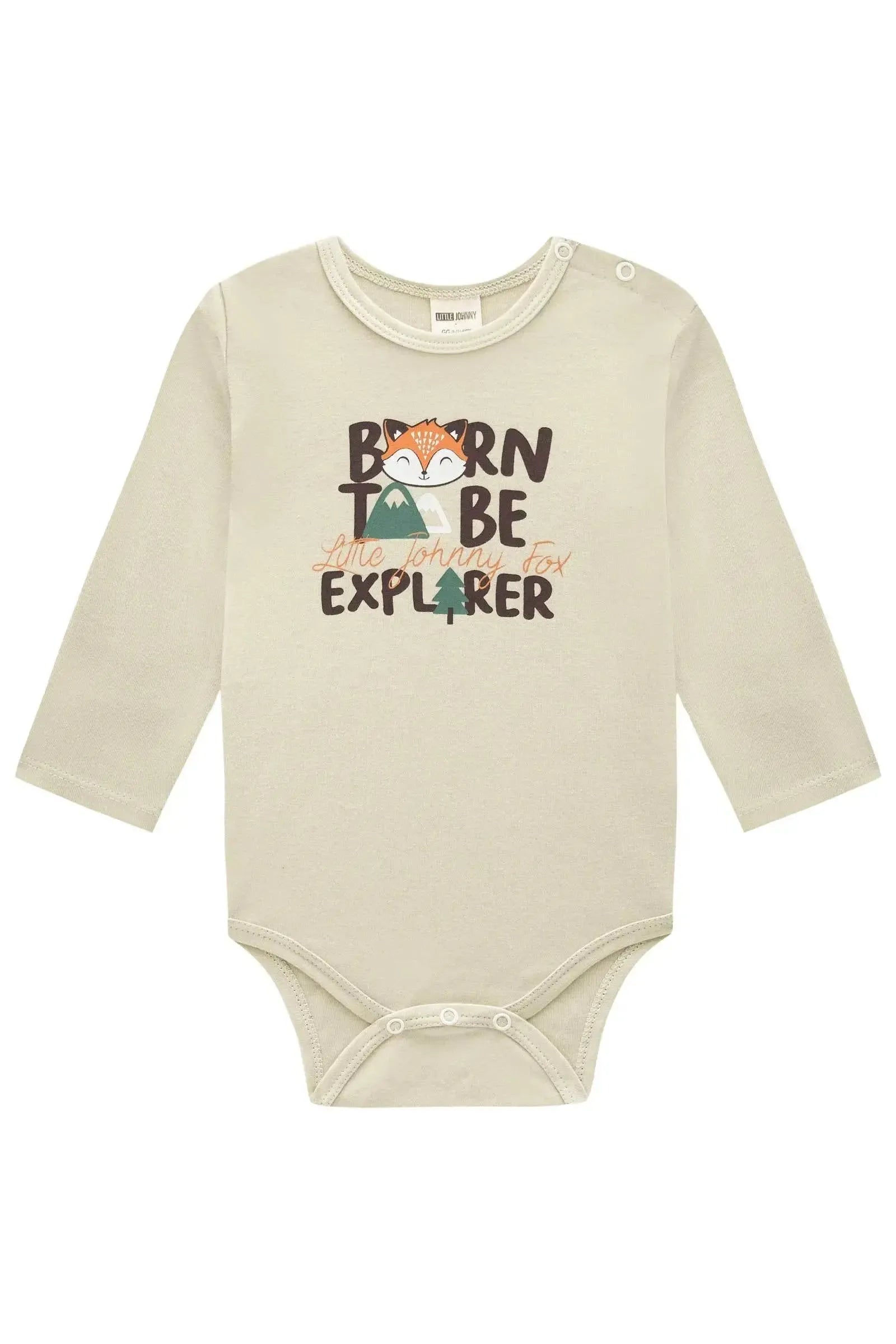 Body em Suedine 91949 Johnny Fox Bebê Menino