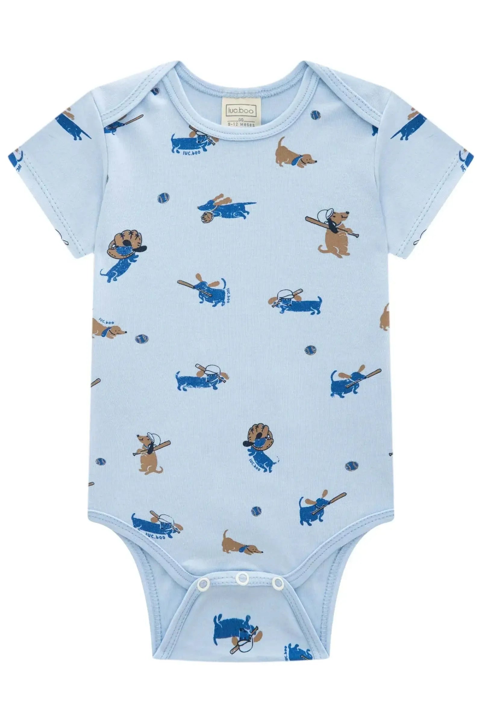 Body em Suedine 95365 LucBoo Bebê Menino