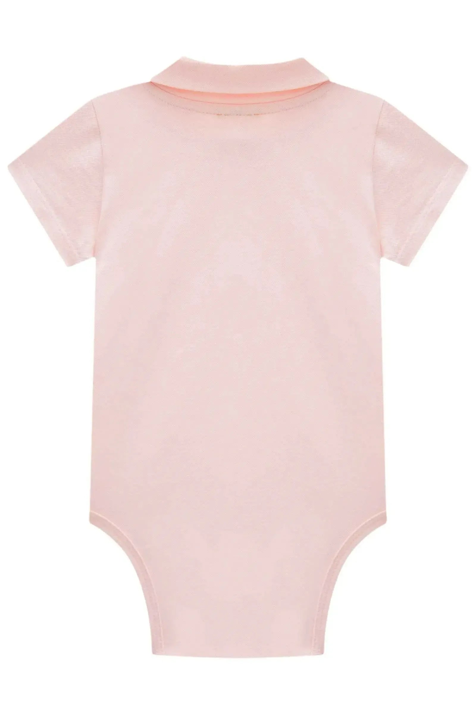 Body Polo em Piquet com Elastano 83119 LucBoo Bebê Menino