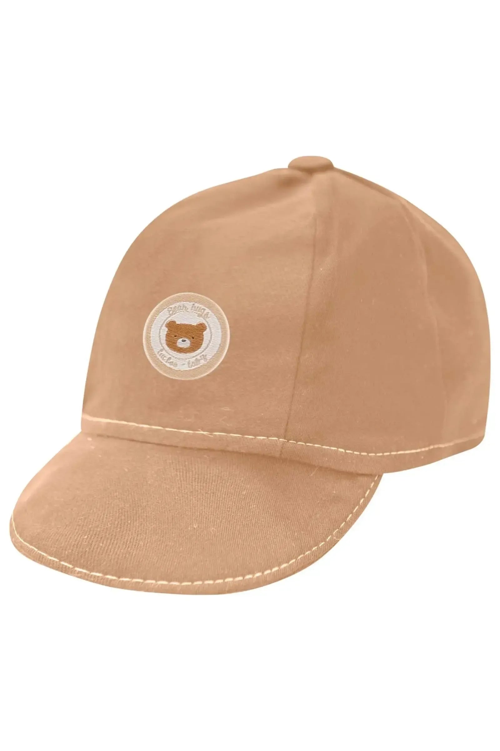 Boné em Sarja Caribe com Elastano 85126 LucBoo Bebê Menino