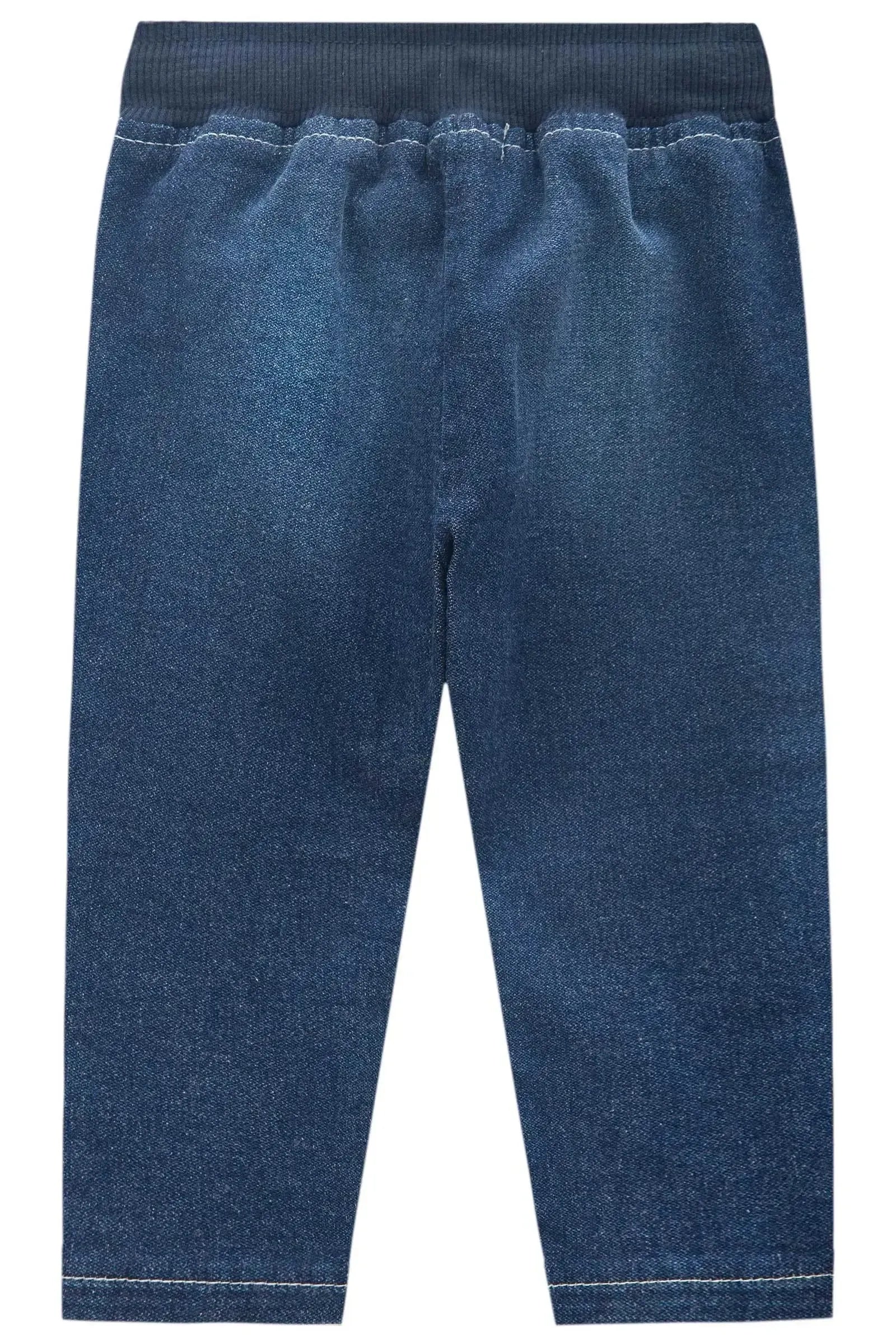 Calça Comfy em Malha Jeans Trek com Elastano 90945 Johnny Fox Bebê Menino