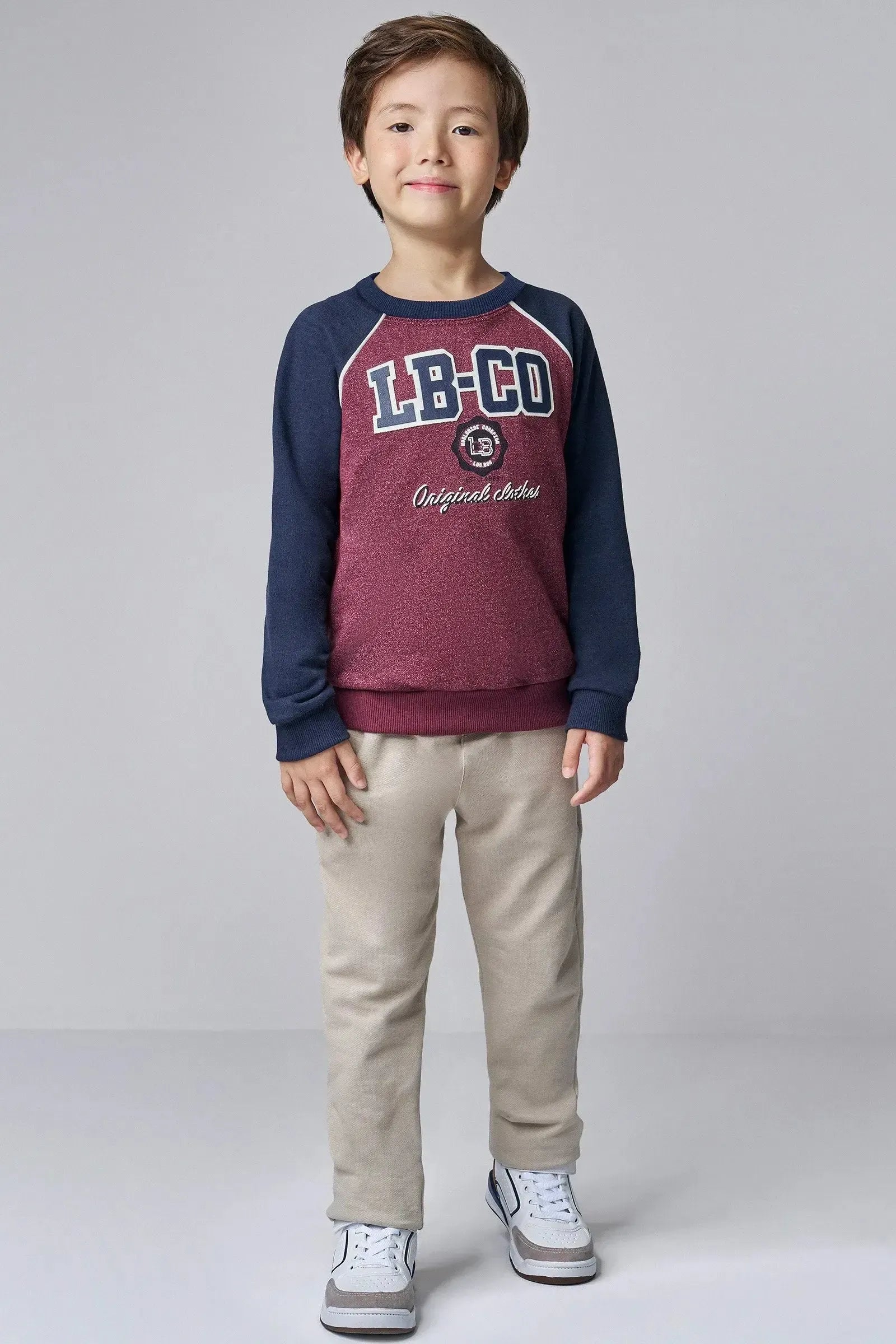 Calça Comfy em Moletwill com Elastano 89360 LucBoo Infantil Menino