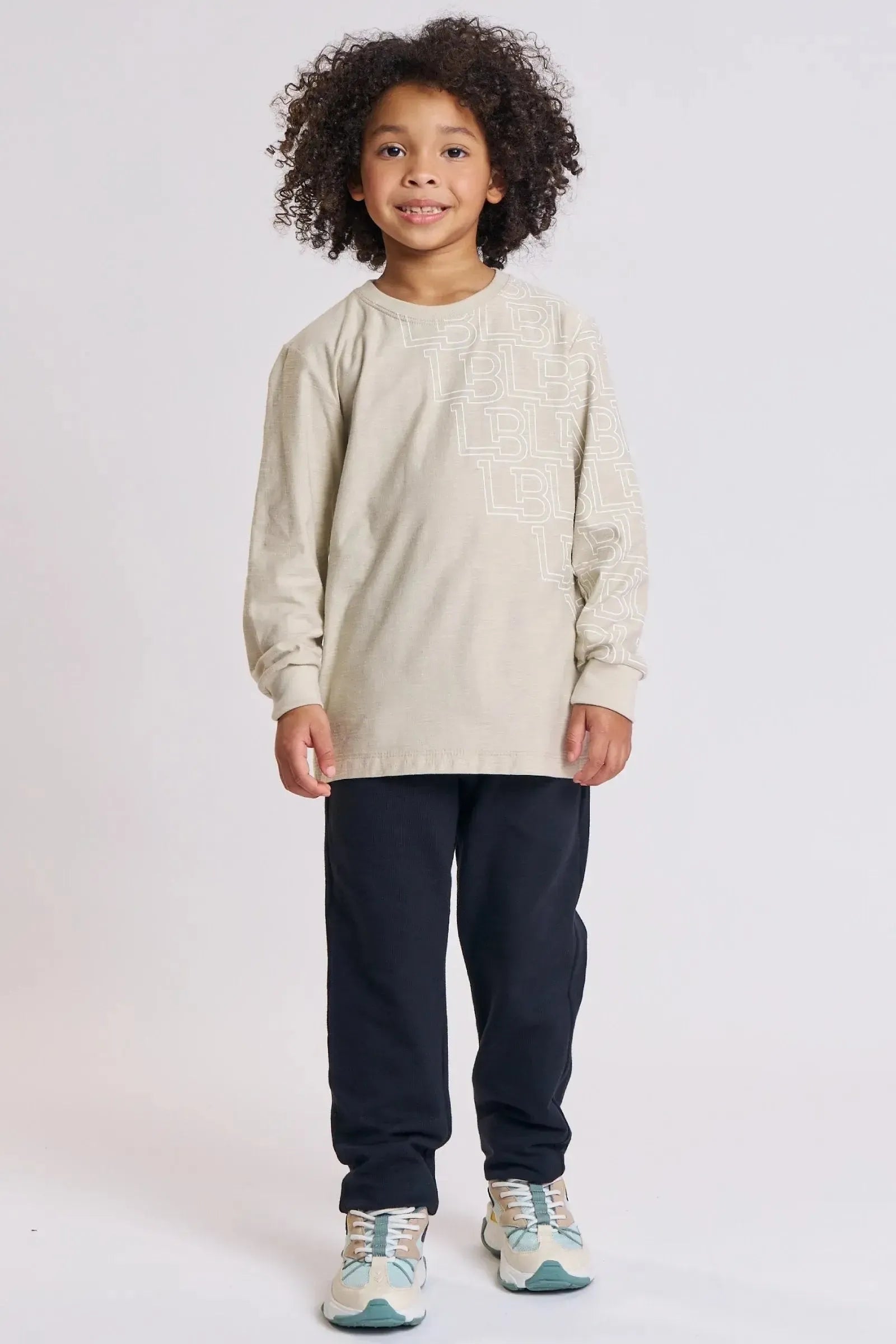 Calça Comfy em Moletwill com Elastano 89360 LucBoo Infantil Menino